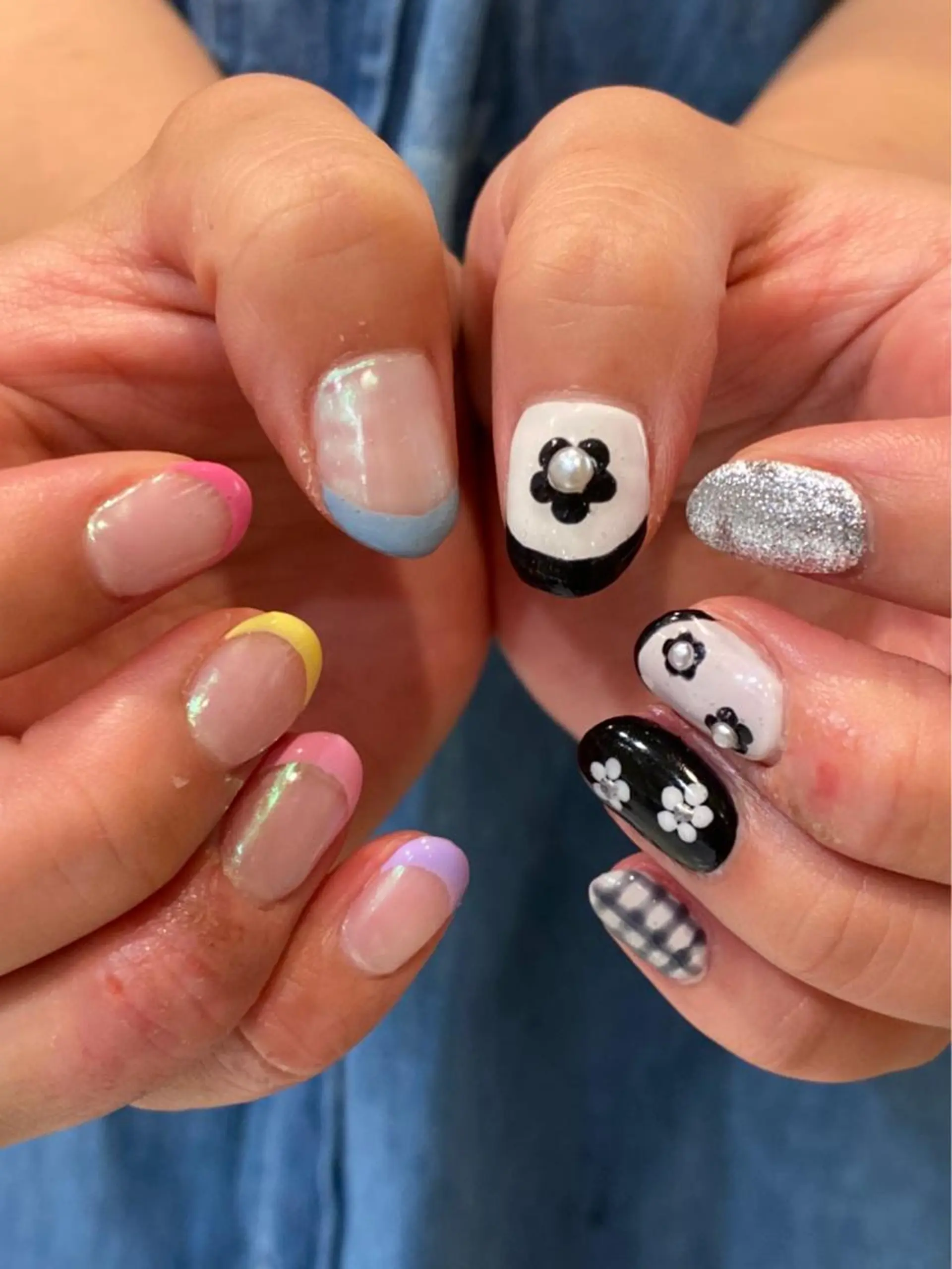 カラー ネイル 韓国マツエク/まつパ 🎀misaki🎀のマツエク・マツパデザイン