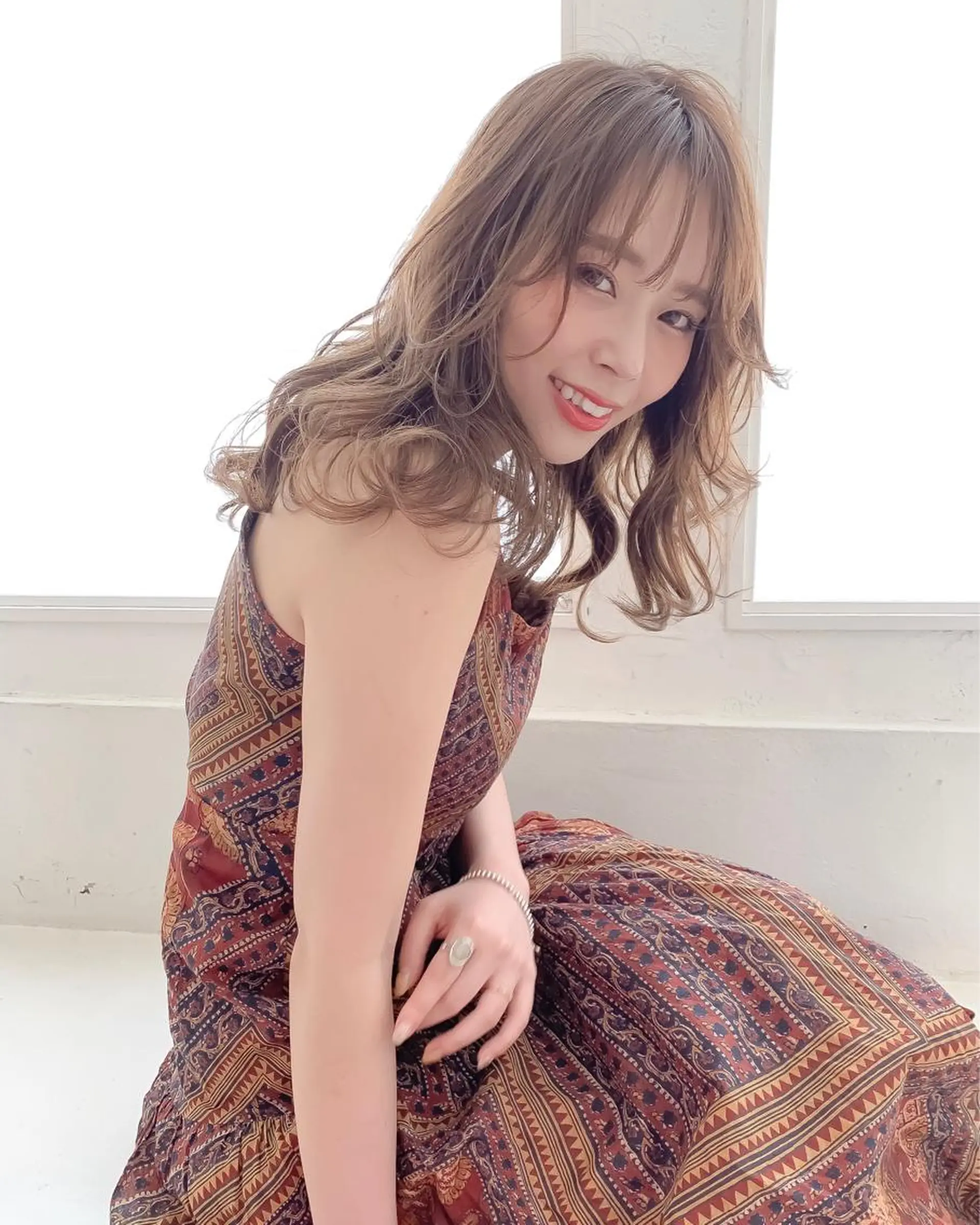 セミロング 樫原裕二 /柔らかいカラーのヘアスタイル