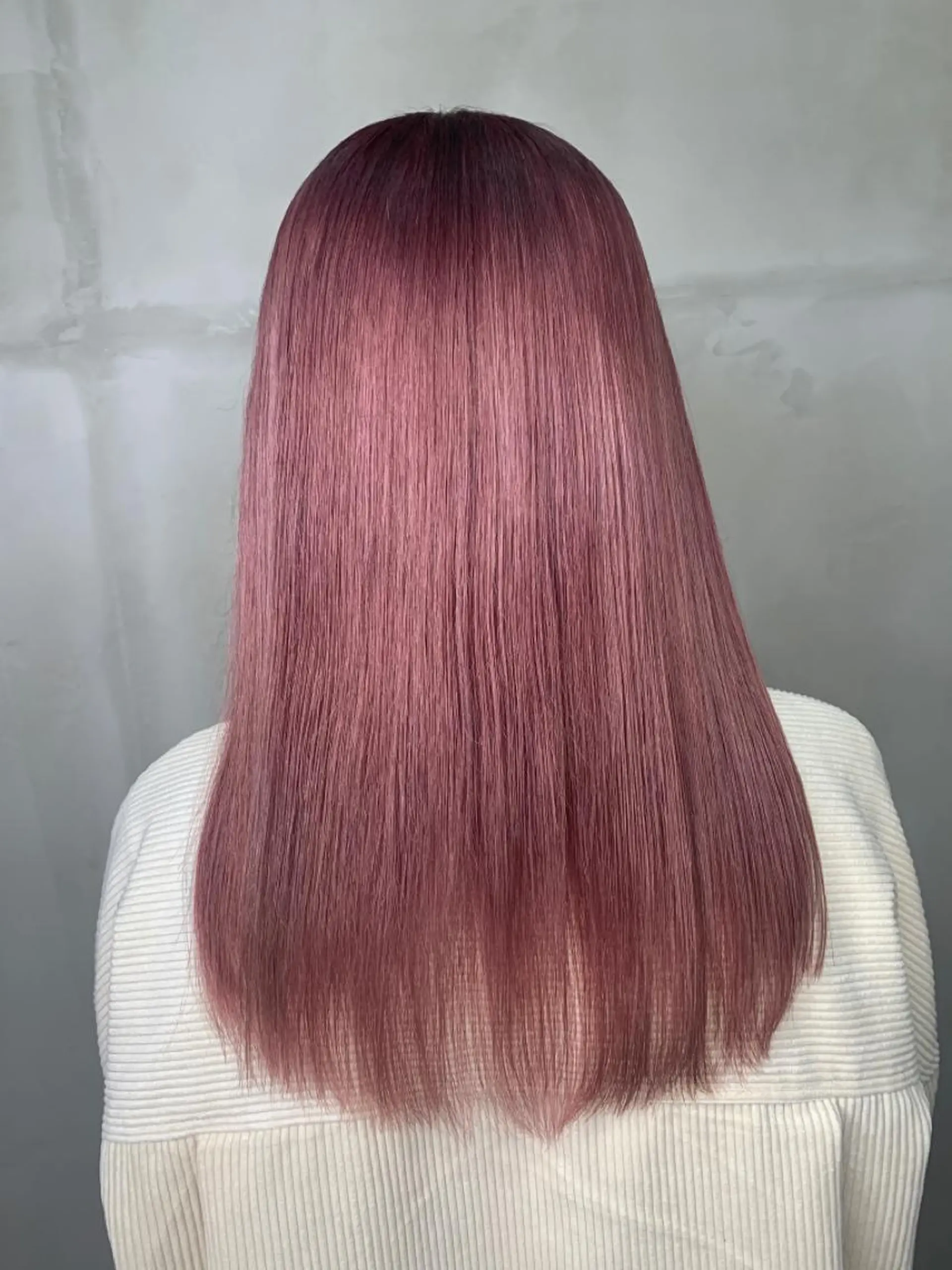 セミロング ヘアカラー トリートメント 河野 圭三のヘアスタイル