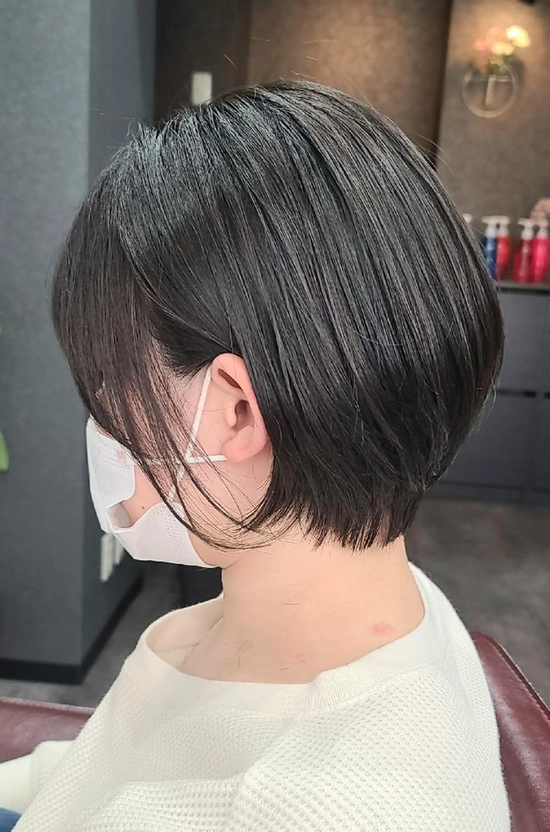 ショート カラー 井澗 修二のヘアスタイル