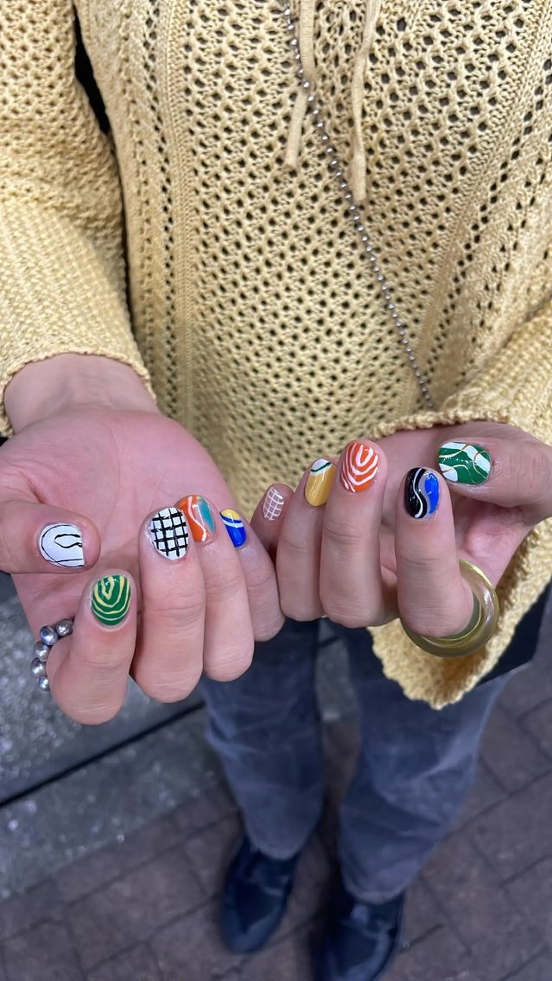 ネイル 個性派ネイル 🌼 ハルカ ♡のマツエク・マツパデザイン