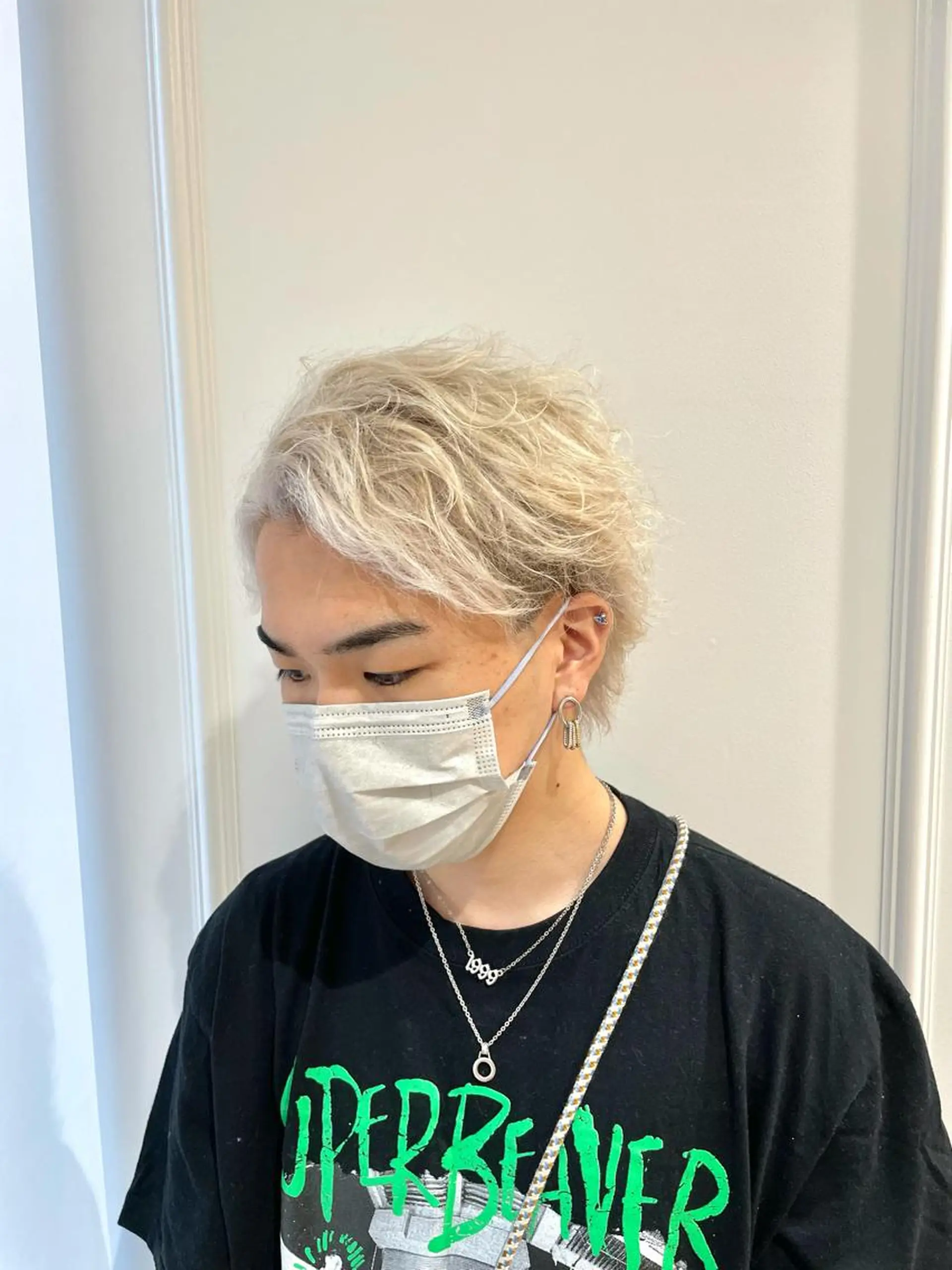 カラー メンズ メンズブリーチ ブリーチ [YUCCA] Junaのヘアスタイル