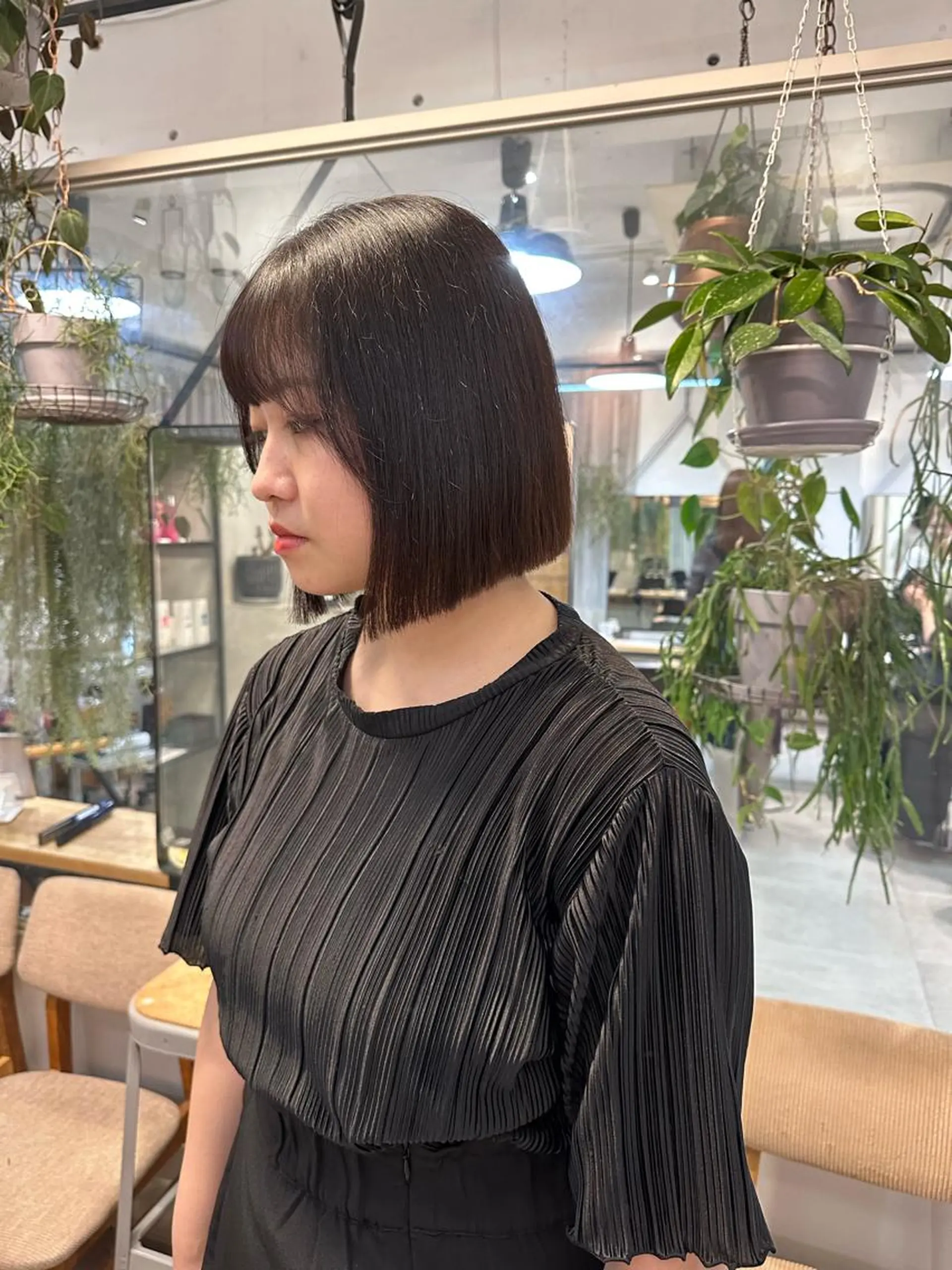 ショート REINA☁️透明感 カラー/ぷつっと♡のヘアスタイル