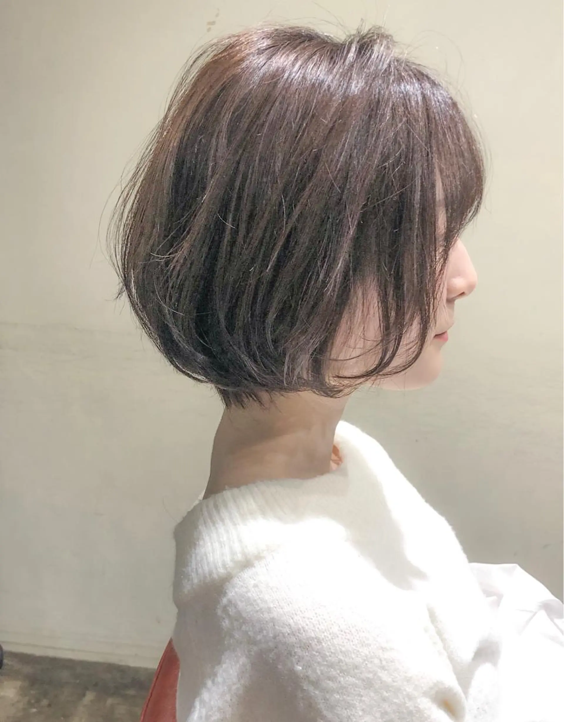 ショート ショートボブ 丸みショート ボブ ショートヘア 北條 優輝のヘアスタイル