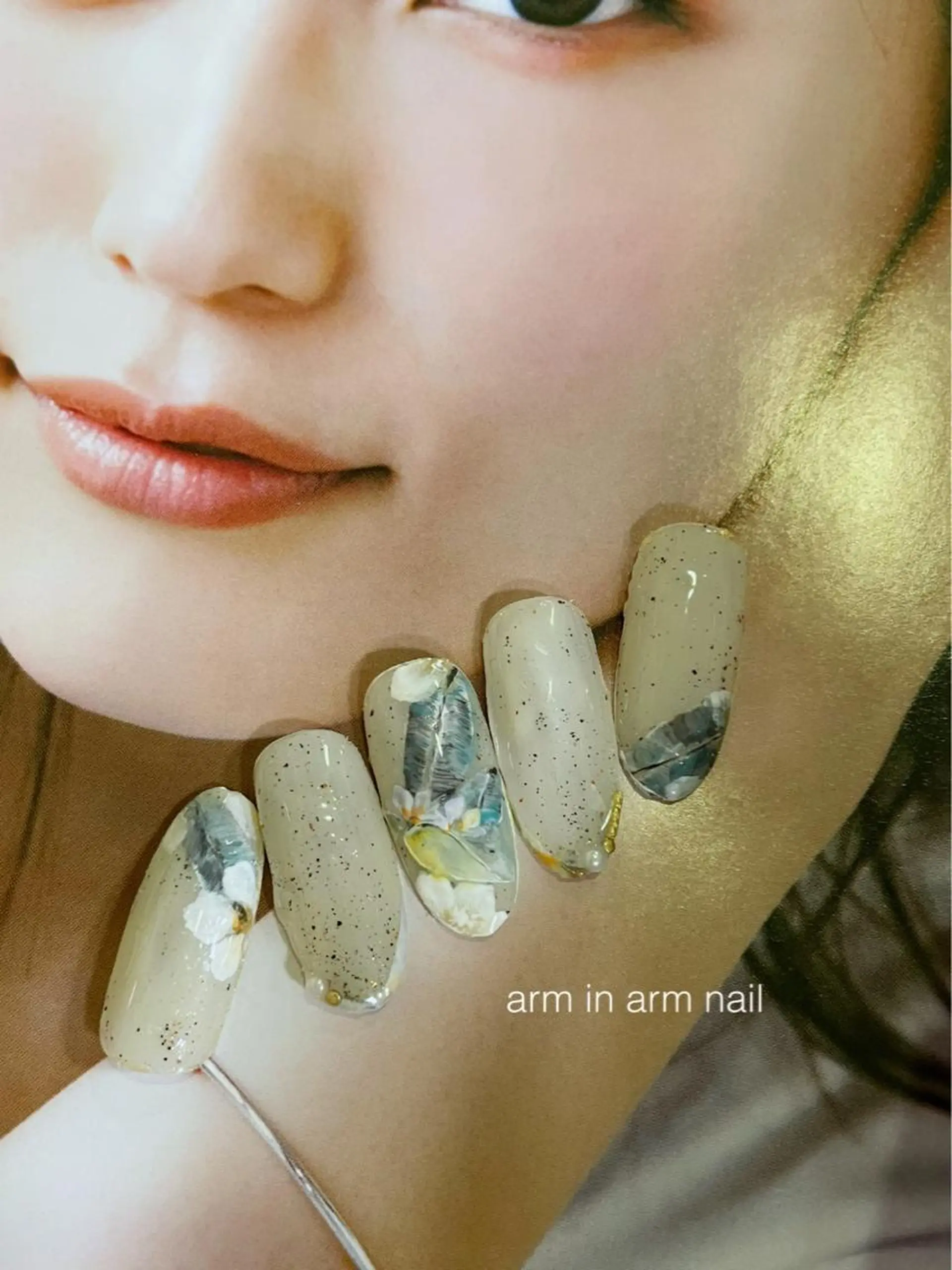 ネイル arm in arm ︎✿Yamamotoのマツエク・マツパデザイン