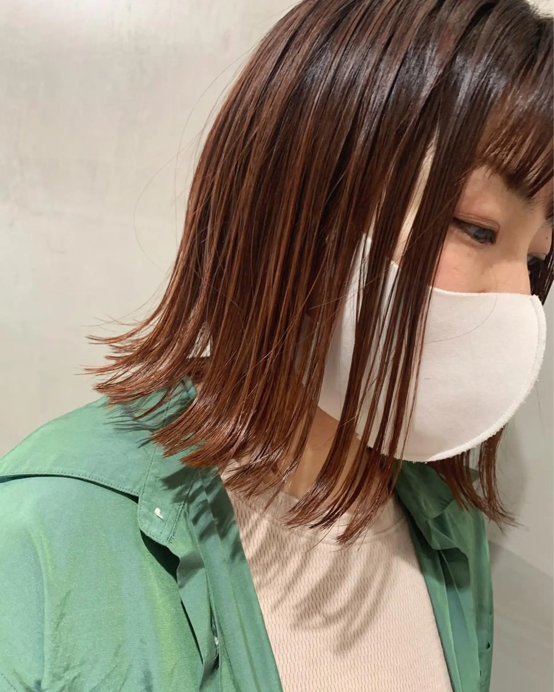 ミディアム カラー カット ヘアカラー トリートメント 優作 〜圧倒的信頼〜のヘアスタイル