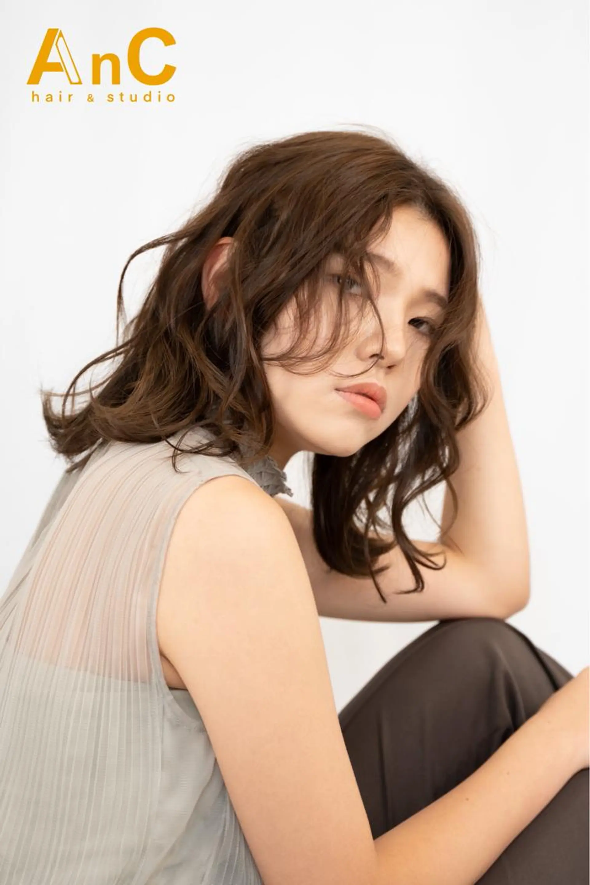 セミロング カラー カット 🟡【美髪専門店】 ✨褒め髪/艶髪🟡のヘアスタイル