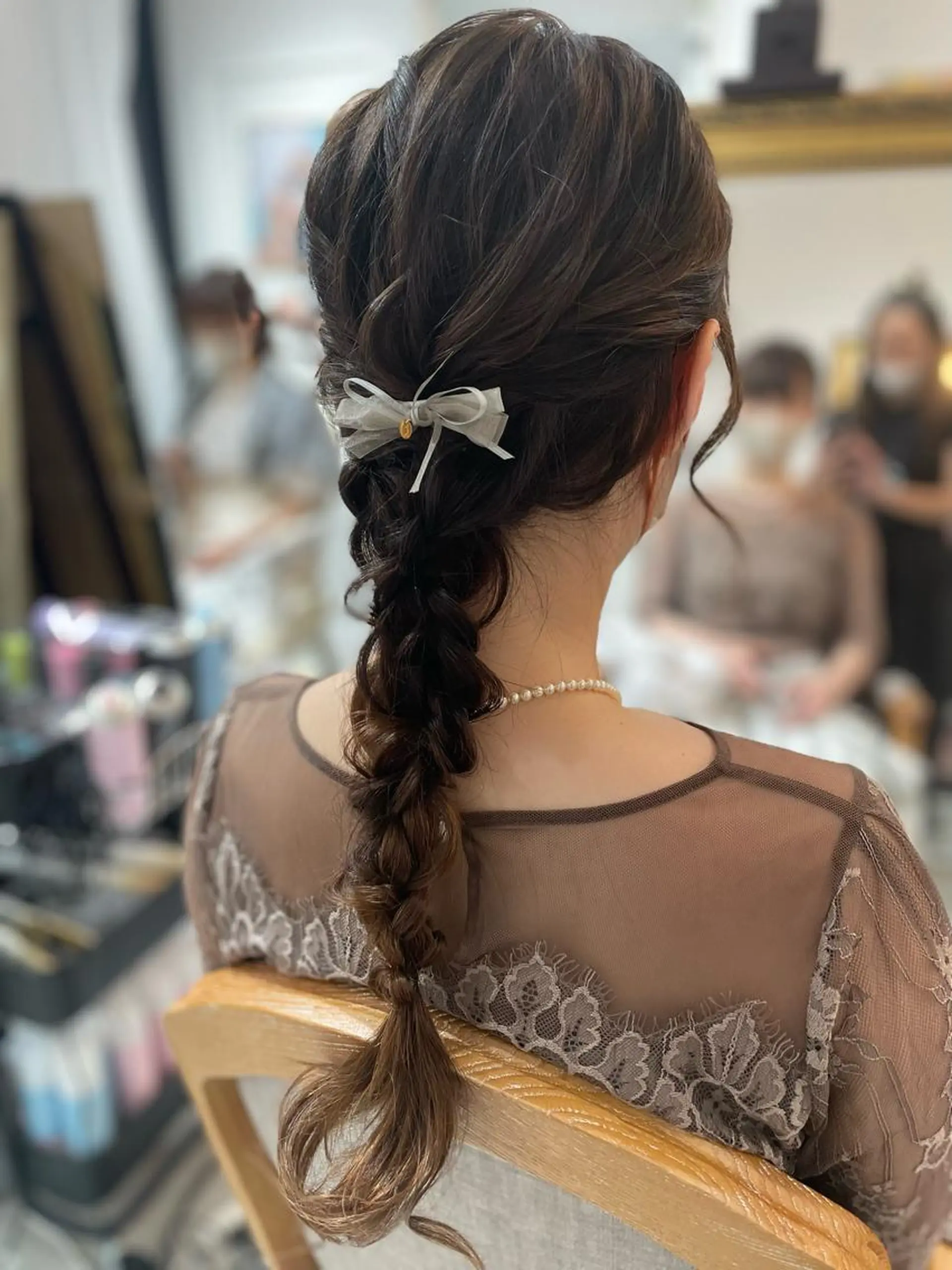 ロング ヘアセット 六本木/ヘアセット /hairmakeのヘアスタイル