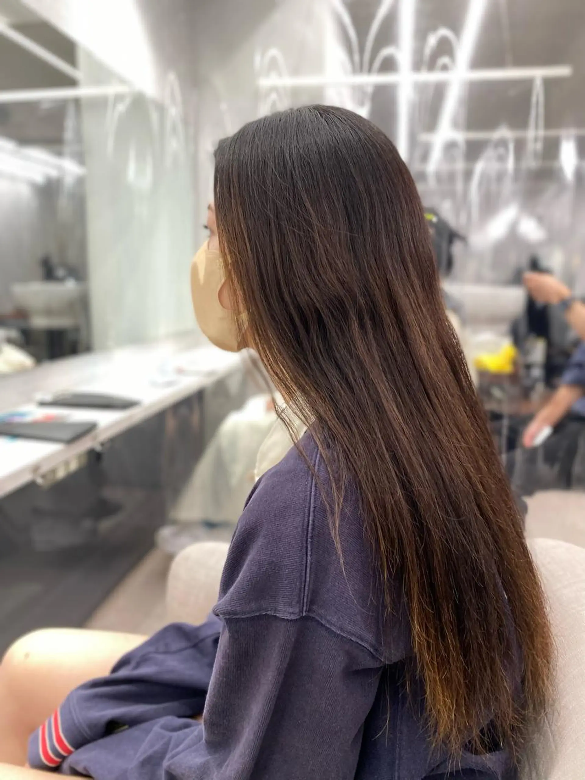 ショート カット トリートメント 京都レイヤーカット/ 縮毛矯正/羽柴りくのヘアスタイル