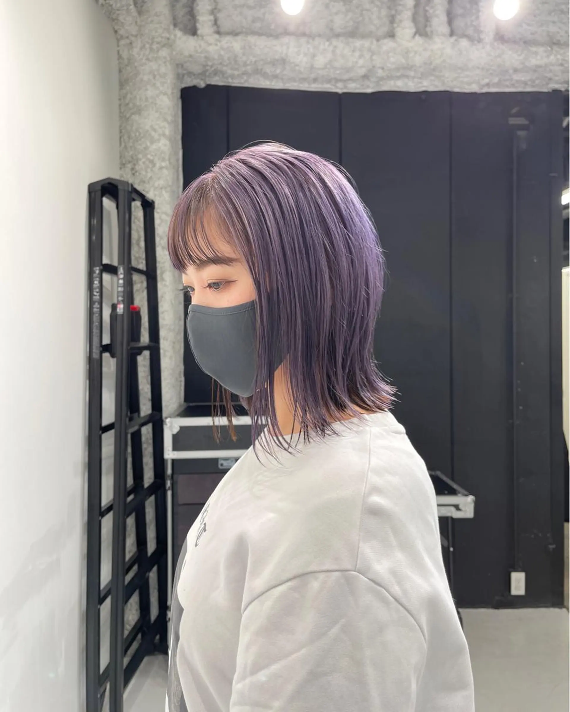 ミディアム カラー ヘアカラー トリートメント TAKUMI .のヘアスタイル