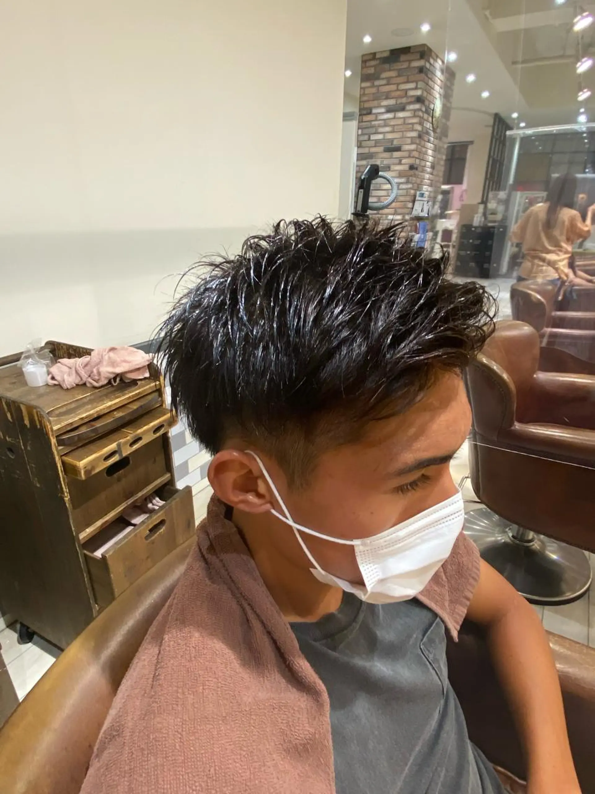 ショート メンズ特化 ナカネ カツヤのヘアスタイル