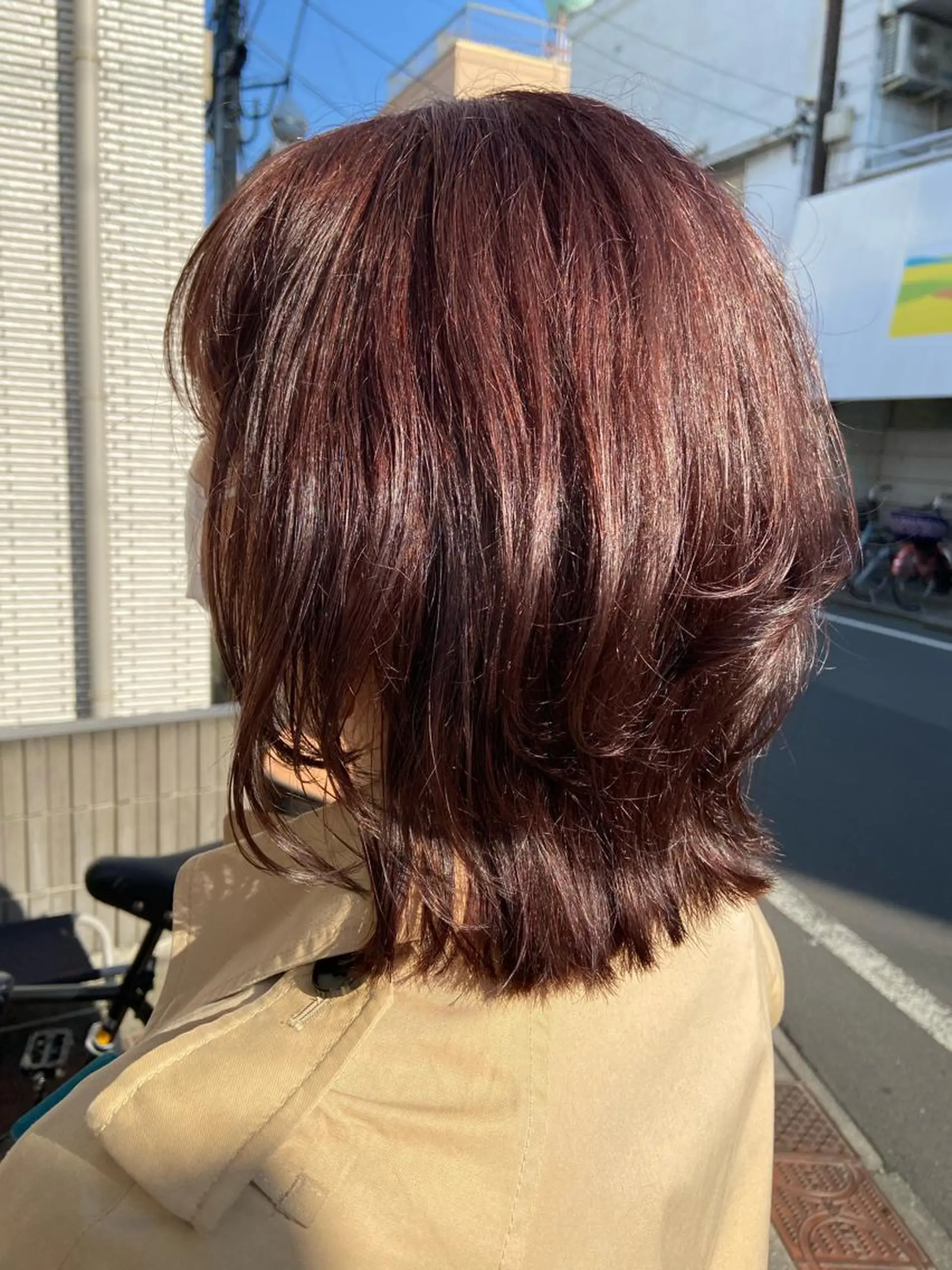 ミディアム カラー Hair  salon Orchid所属・✨透明感カラー✨小形 大美✨のヘアスタイル