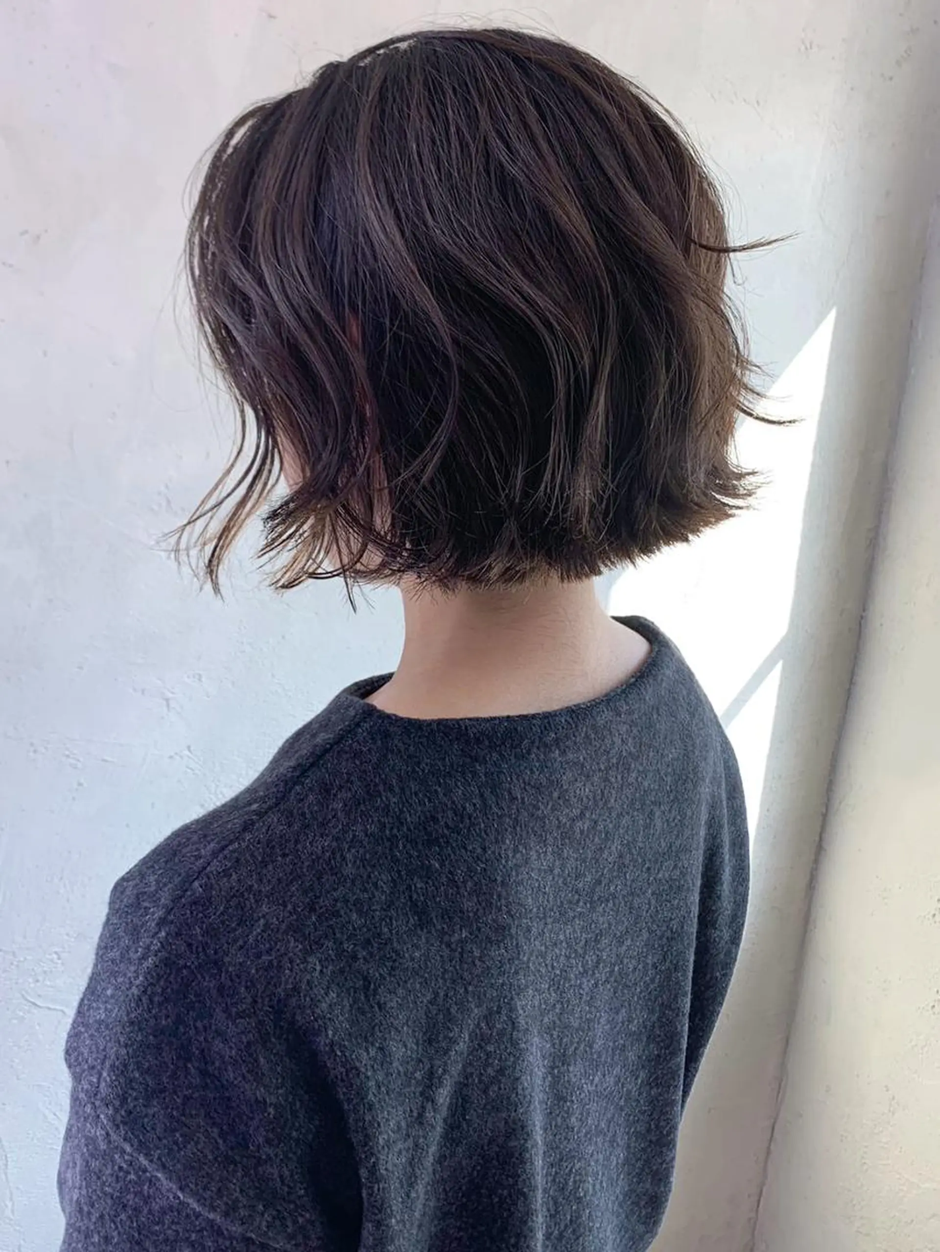 ショート カラー パーマ ヘアアレンジ ボブ ITbyALBUM 中野店のヘアスタイル