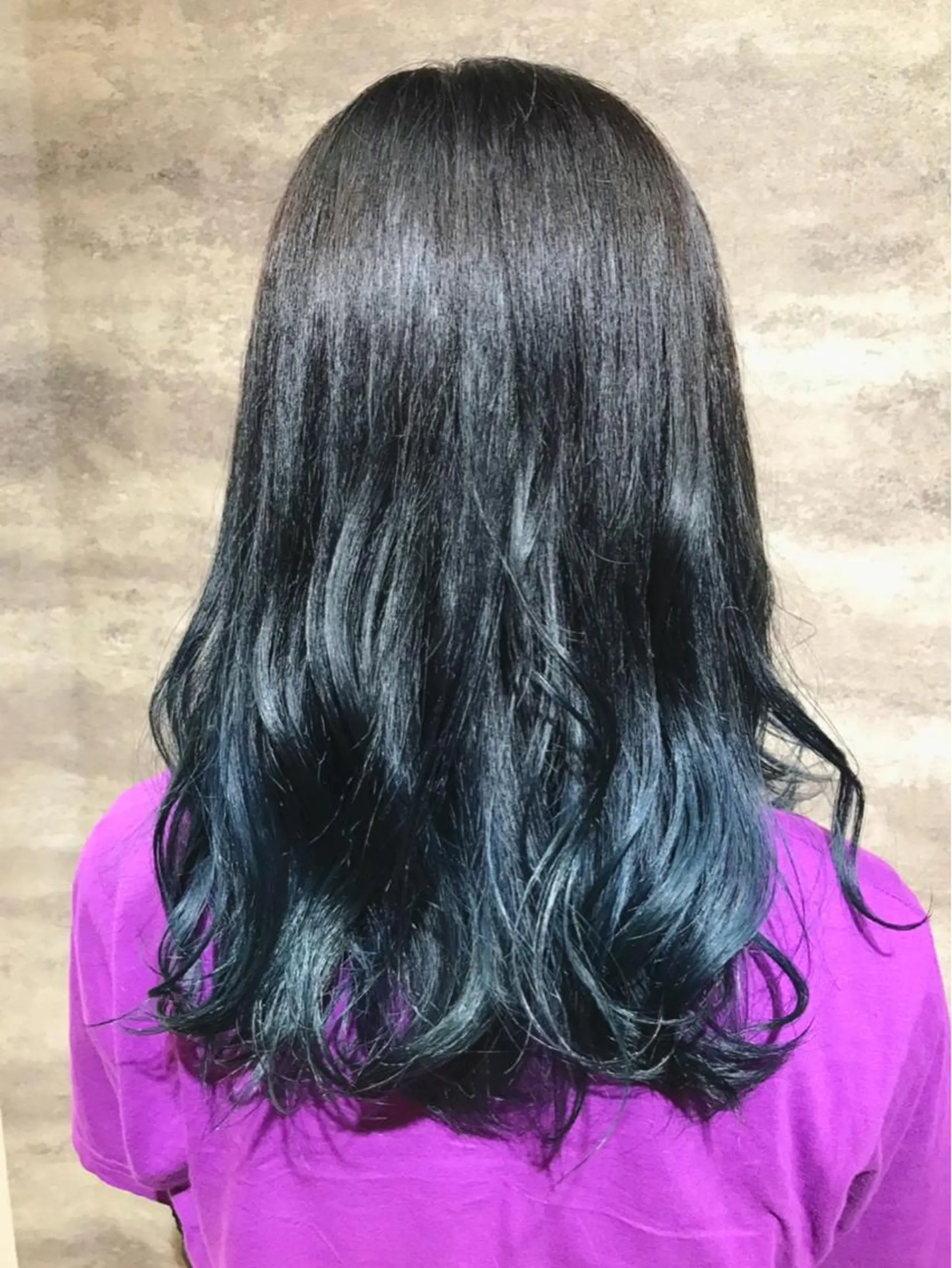 ロング カラー Blanco 村松 美里のヘアスタイル