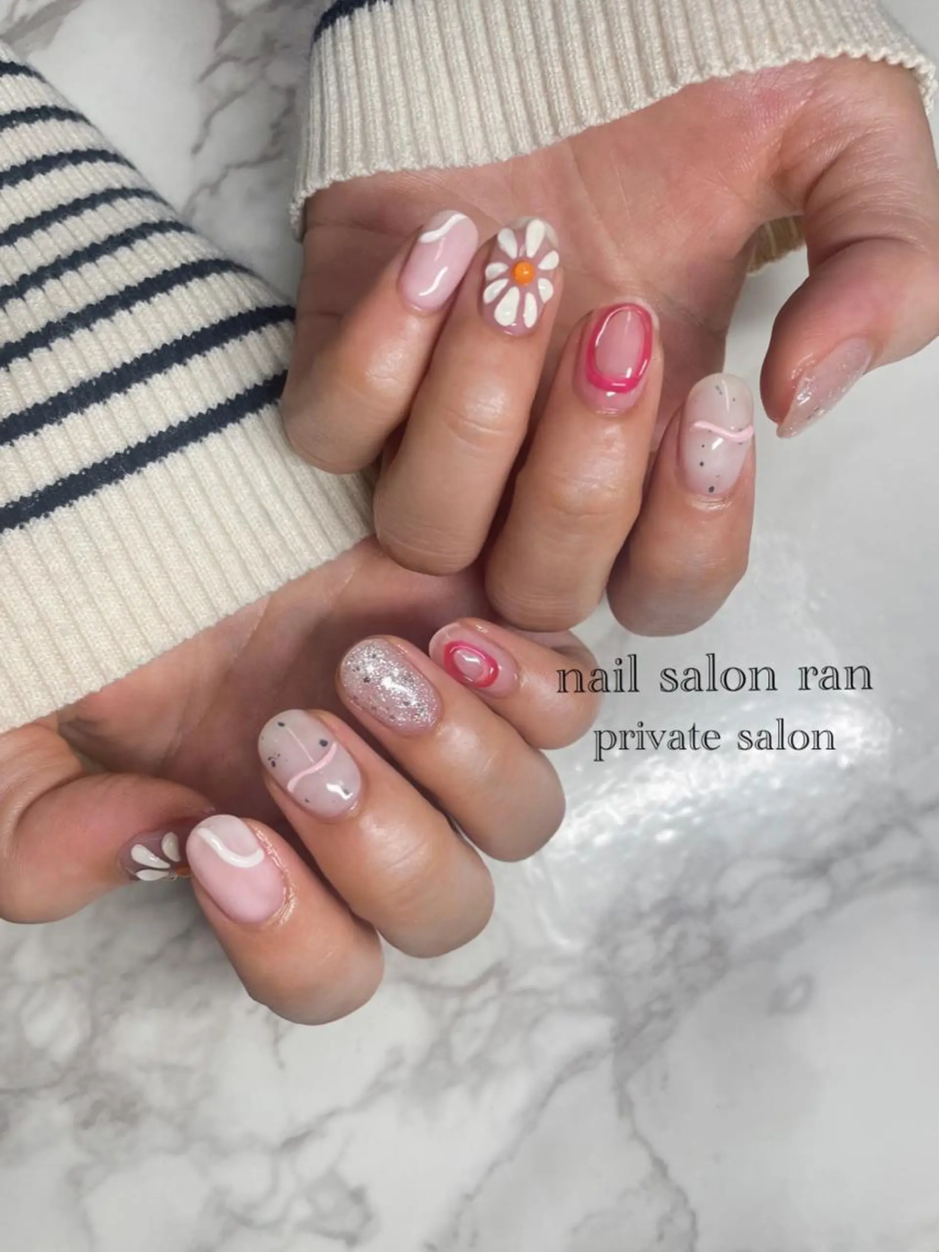 ネイル nailsalon ranのネイルデザイン