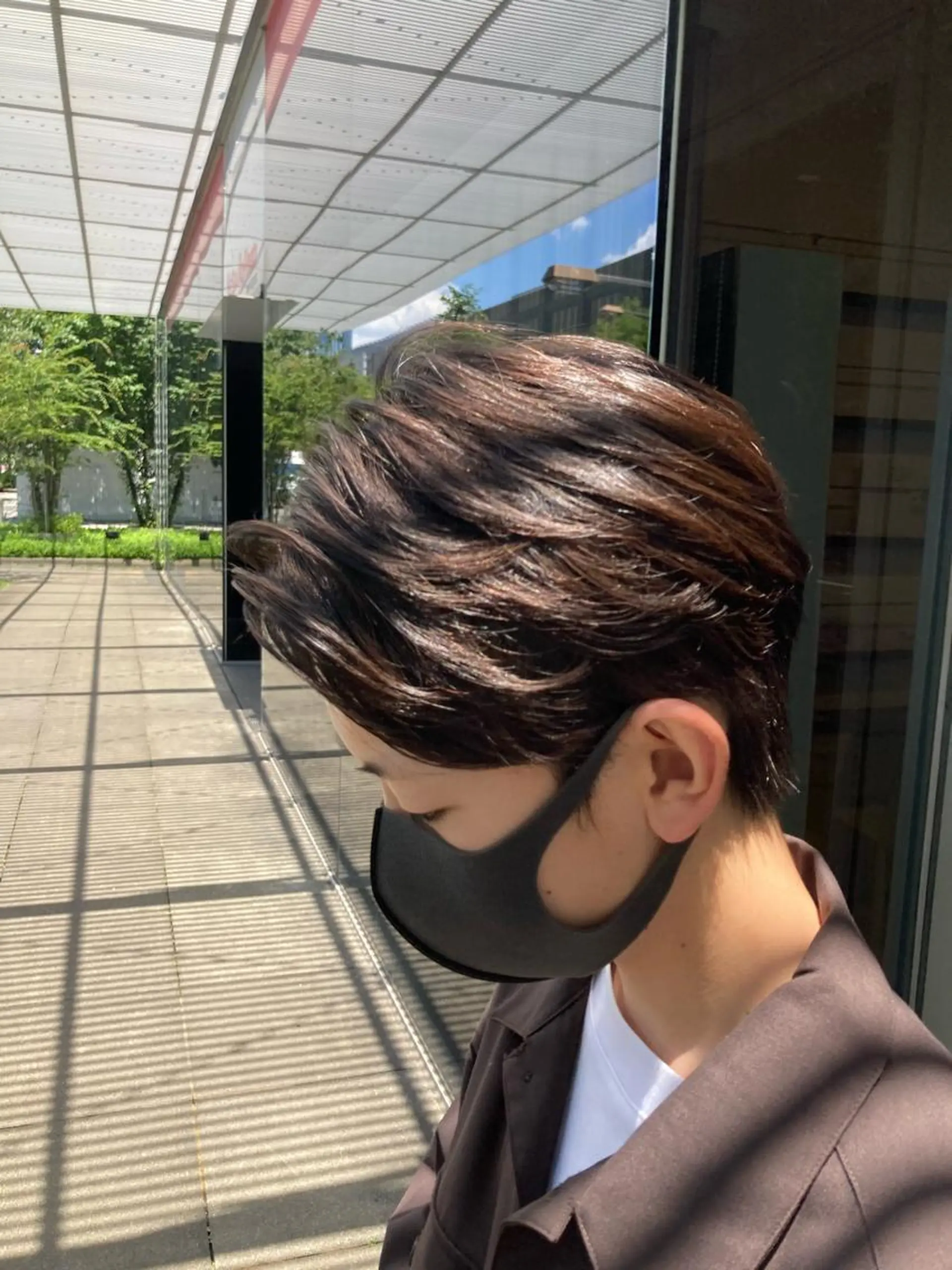 ショート パーマ ヘアアレンジ カット シャルマン銀座店所属・🌟東銀座マンツーマ ン🌟タカナシのヘアスタイル