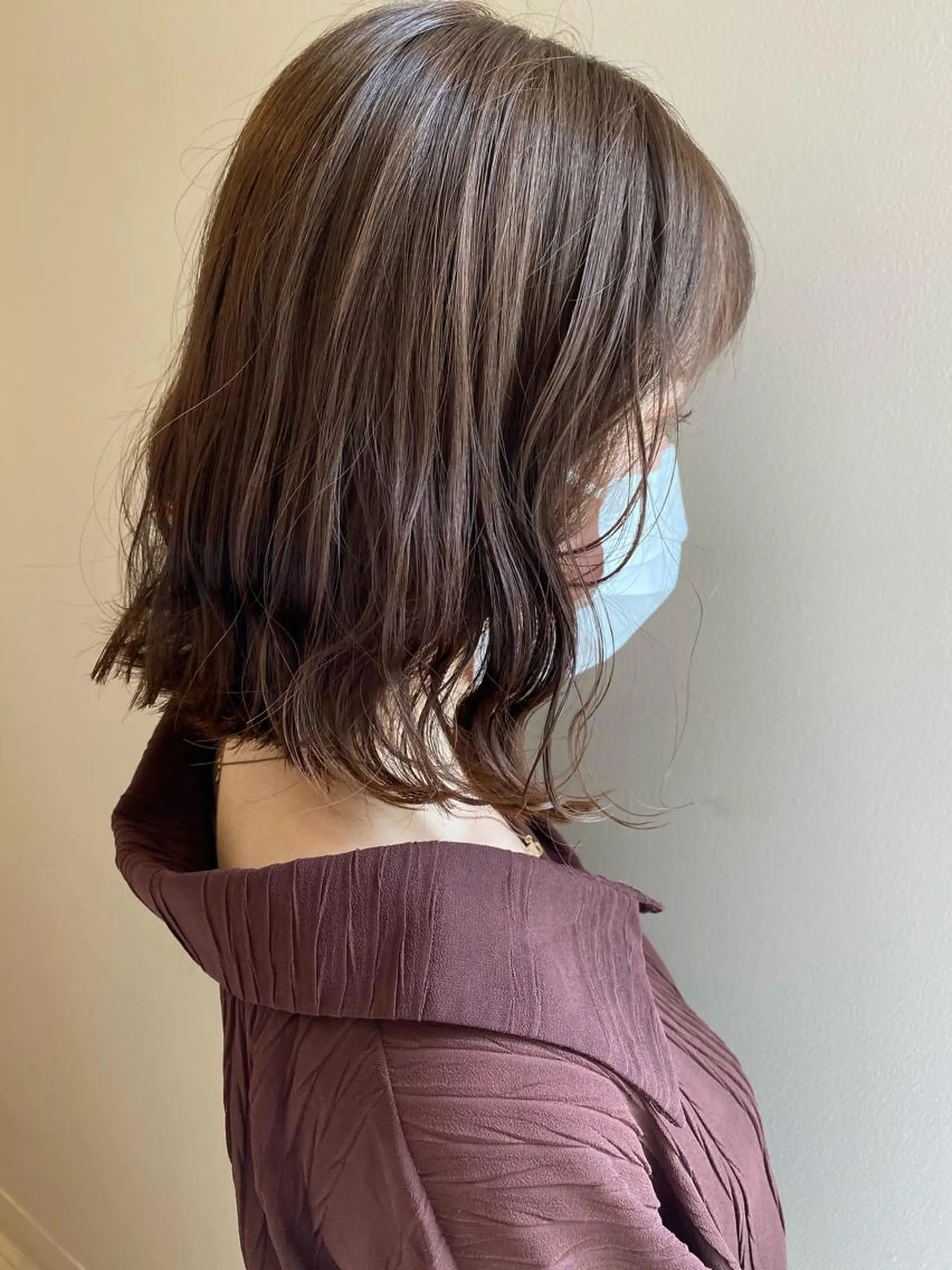 ミディアム レイヤー/ウルフ🤎 mayo.のヘアスタイル