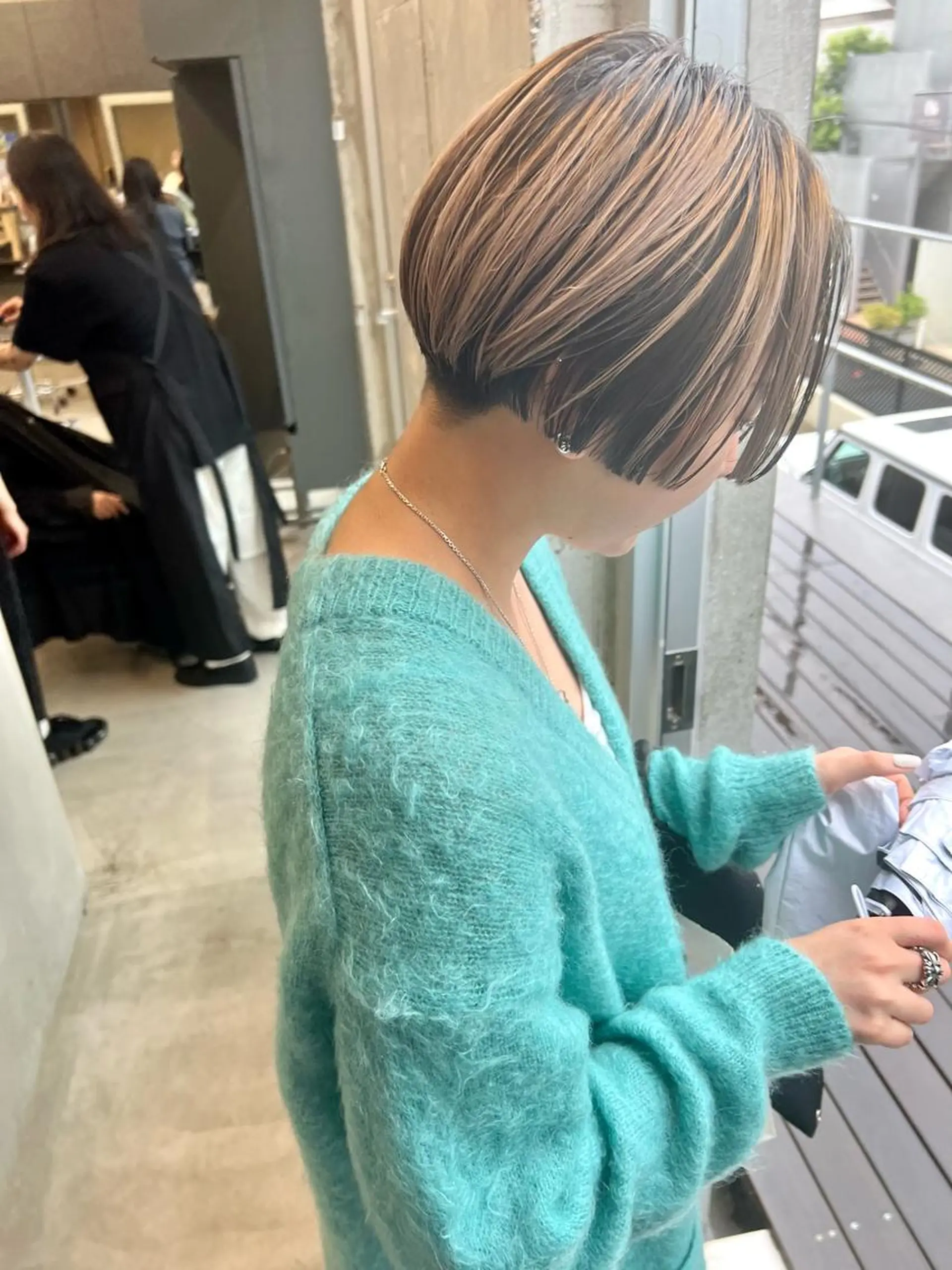 ショート カラー ショートヘア カット ヘアカラー トリートメント sakoda shunkiのヘアスタイル