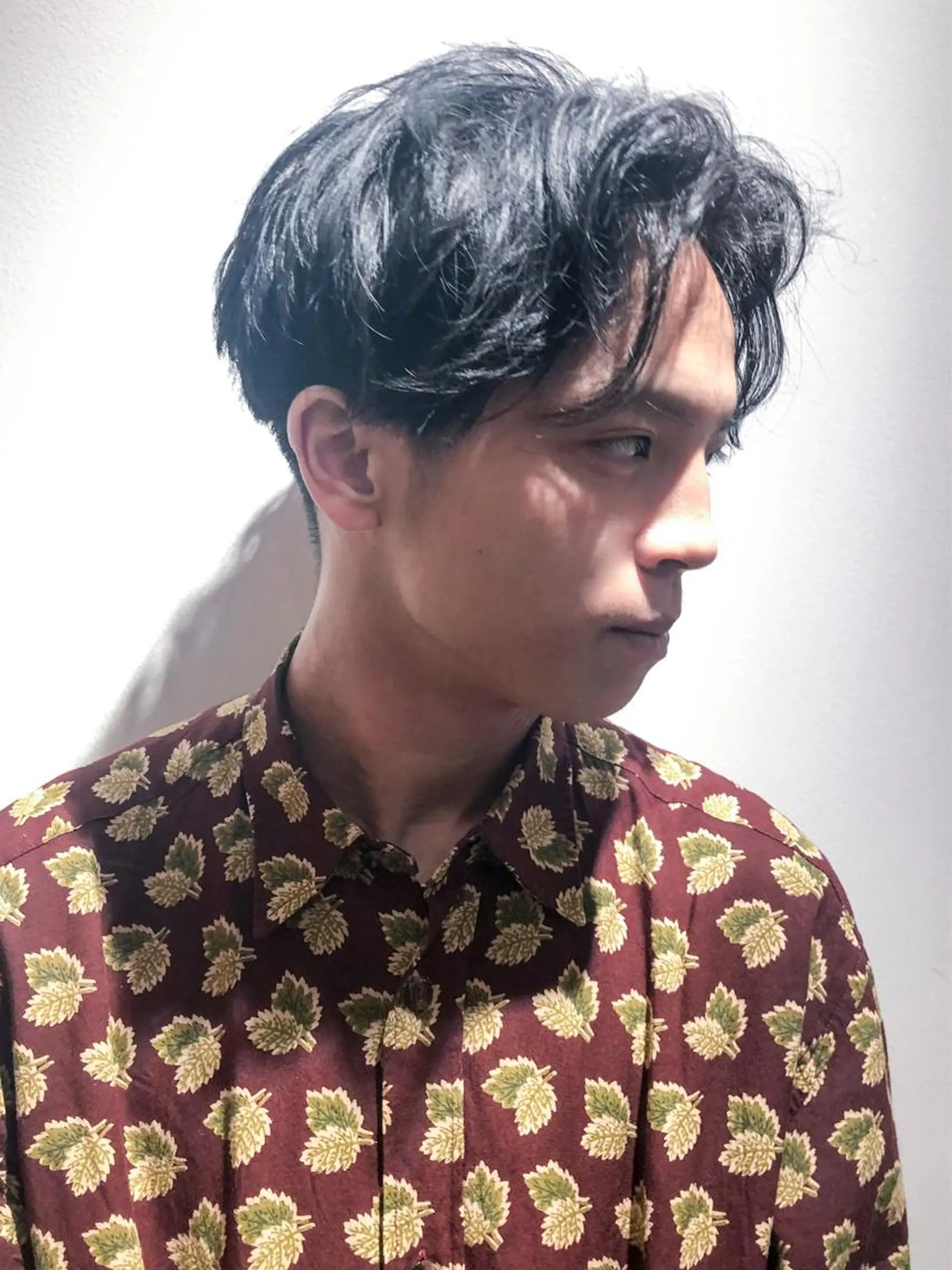 メンズ センターパート カット 渋谷メンズカット/ 工藤靖也のヘアスタイル