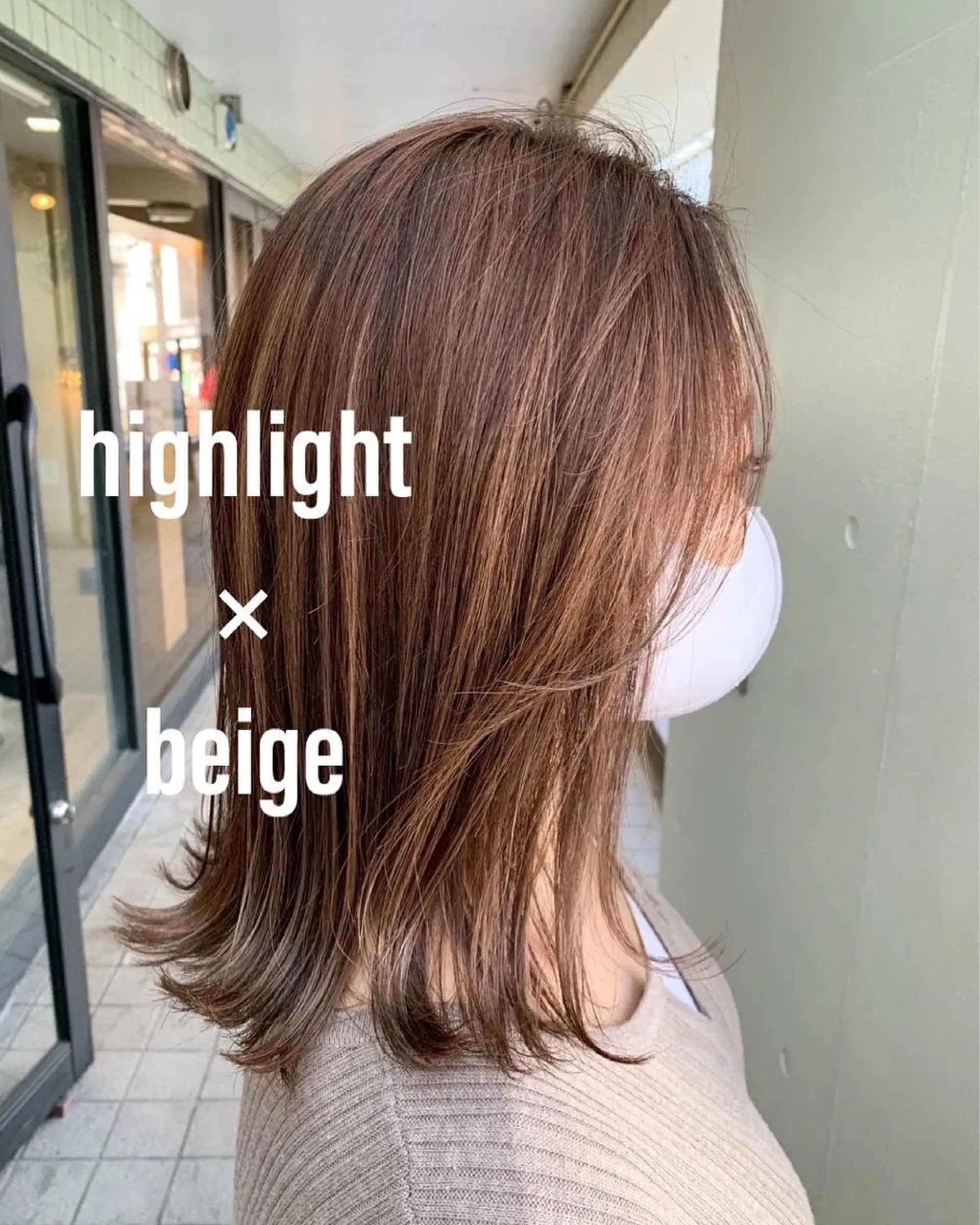 カラー CLOVER新田辺所属・石賀 早紀のヘアスタイル