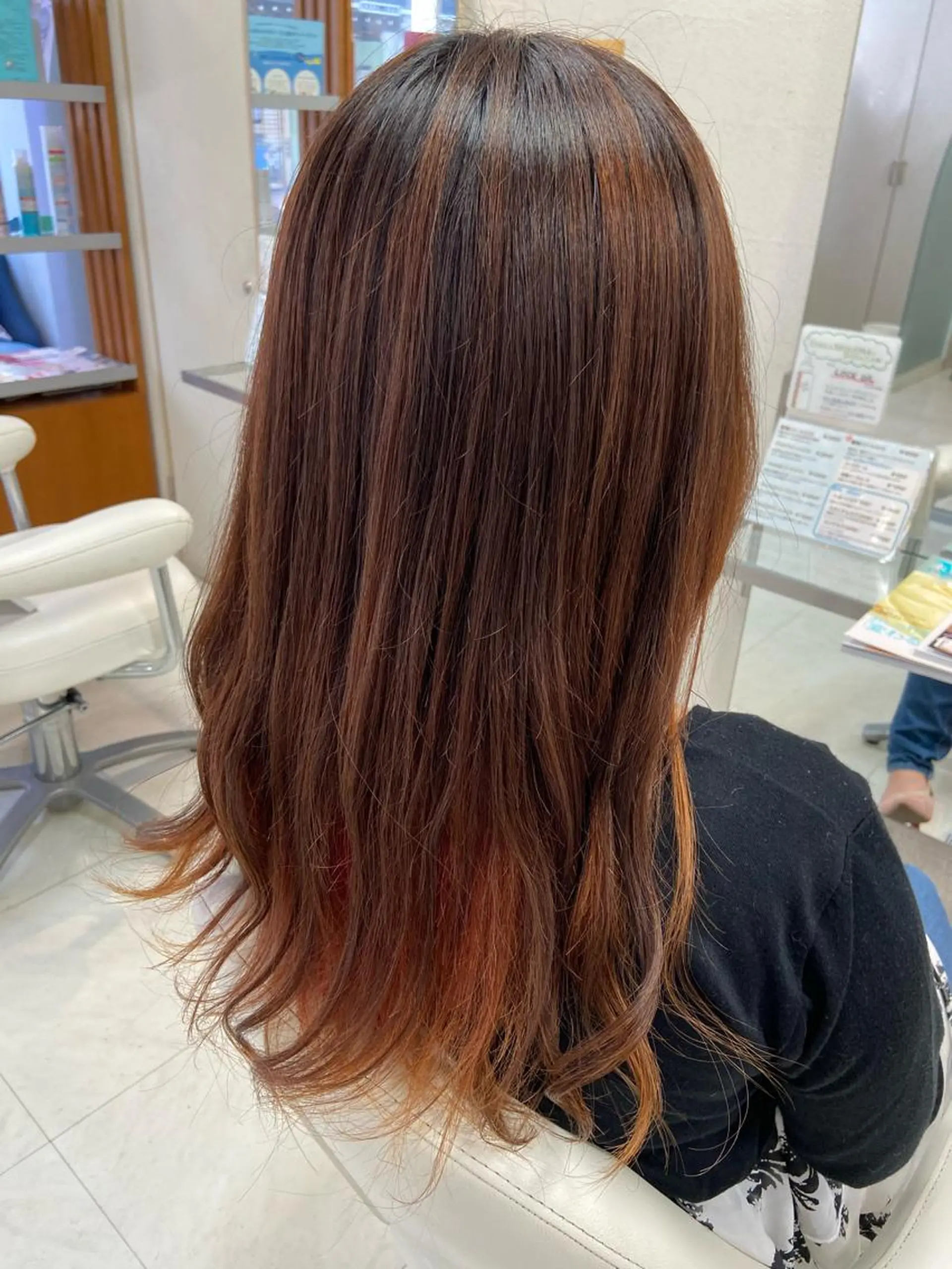 ロング トリートメント 菊地 美憂のヘアスタイル