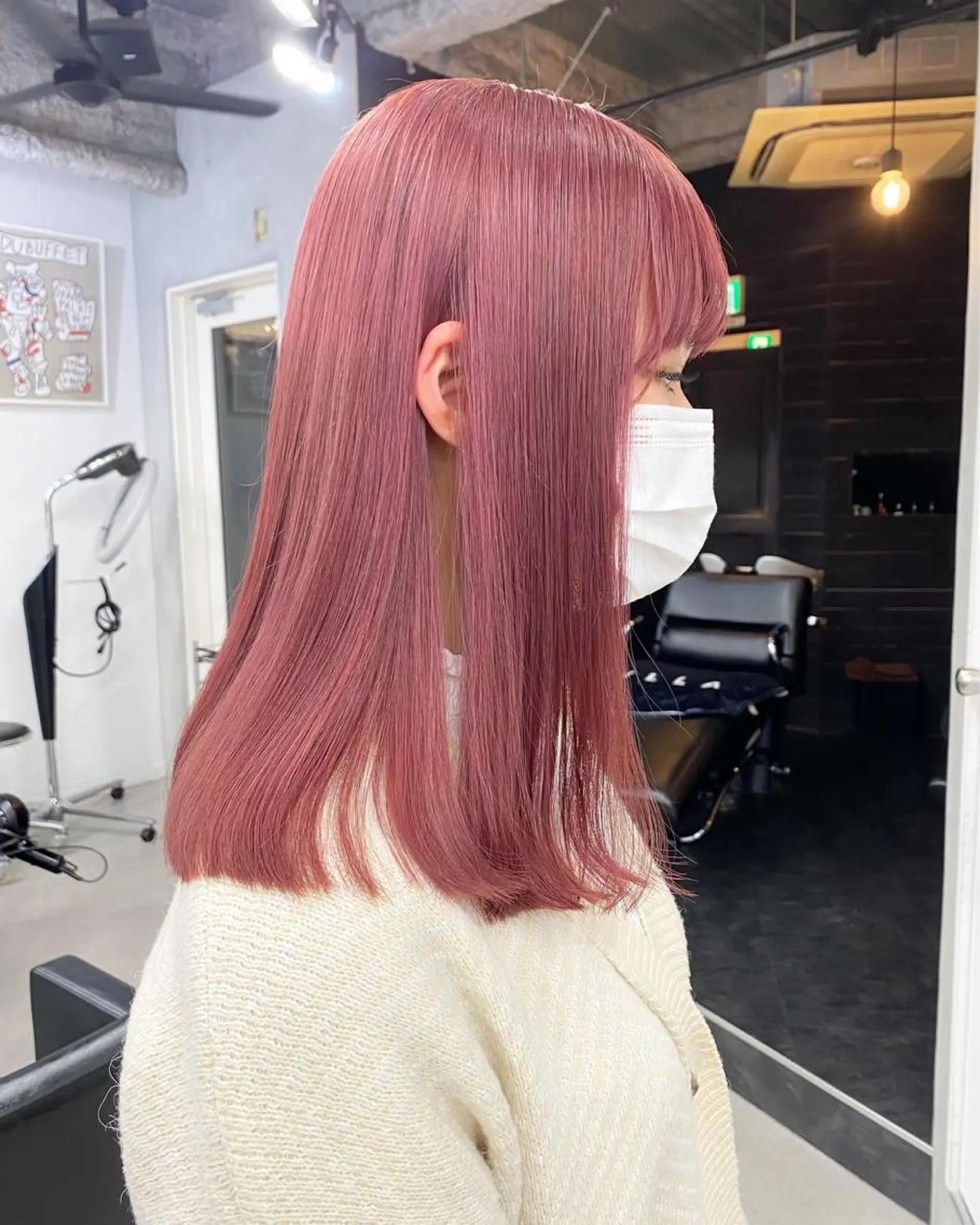 セミロング カラー ヘアアレンジ 🫧透明感カラー/ ナルハ🫧のヘアスタイル