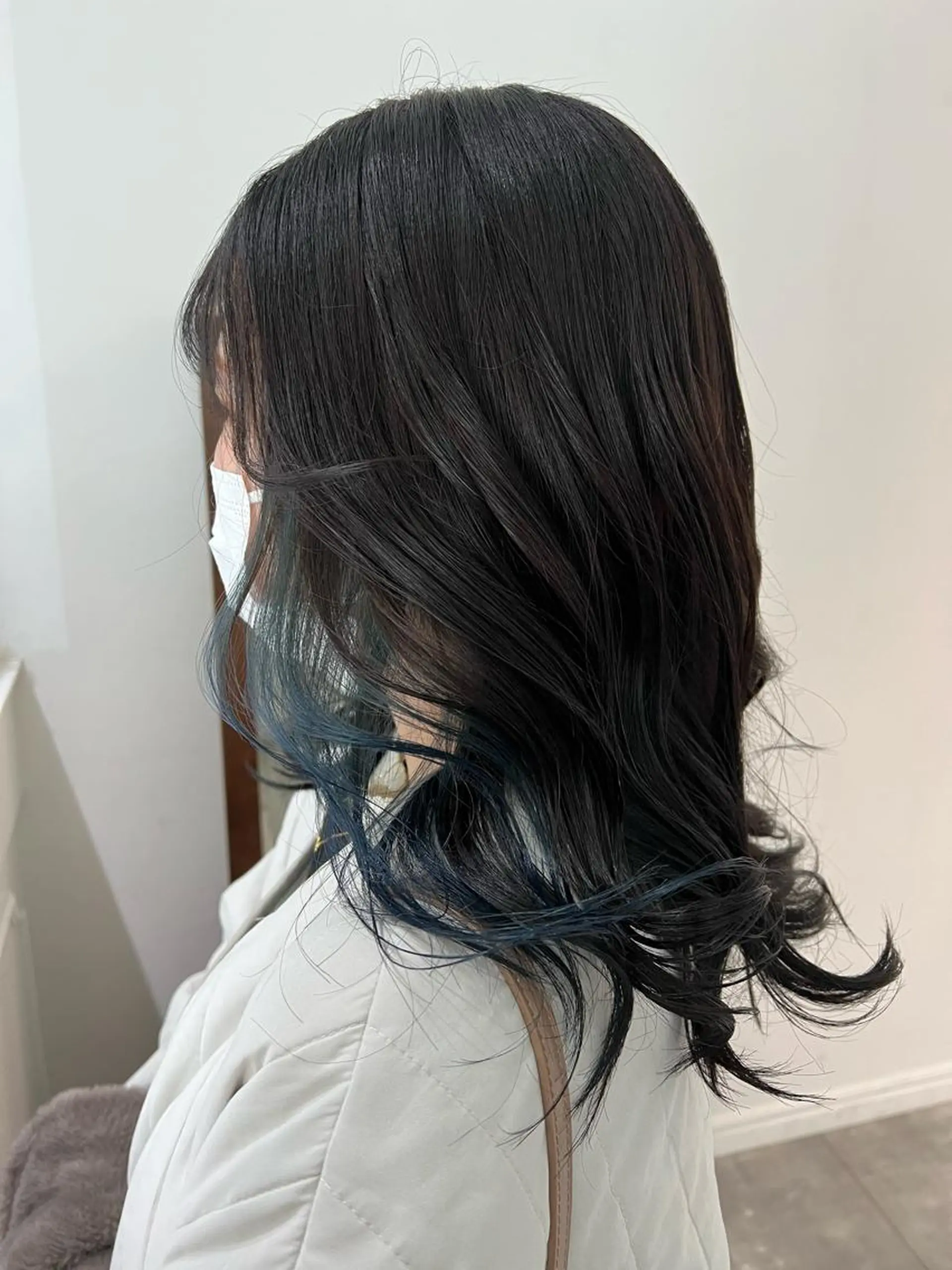 ミディアム カラー カット ヘアカラー トリートメント ケアブリーチ/ili 村上佳那多のヘアスタイル