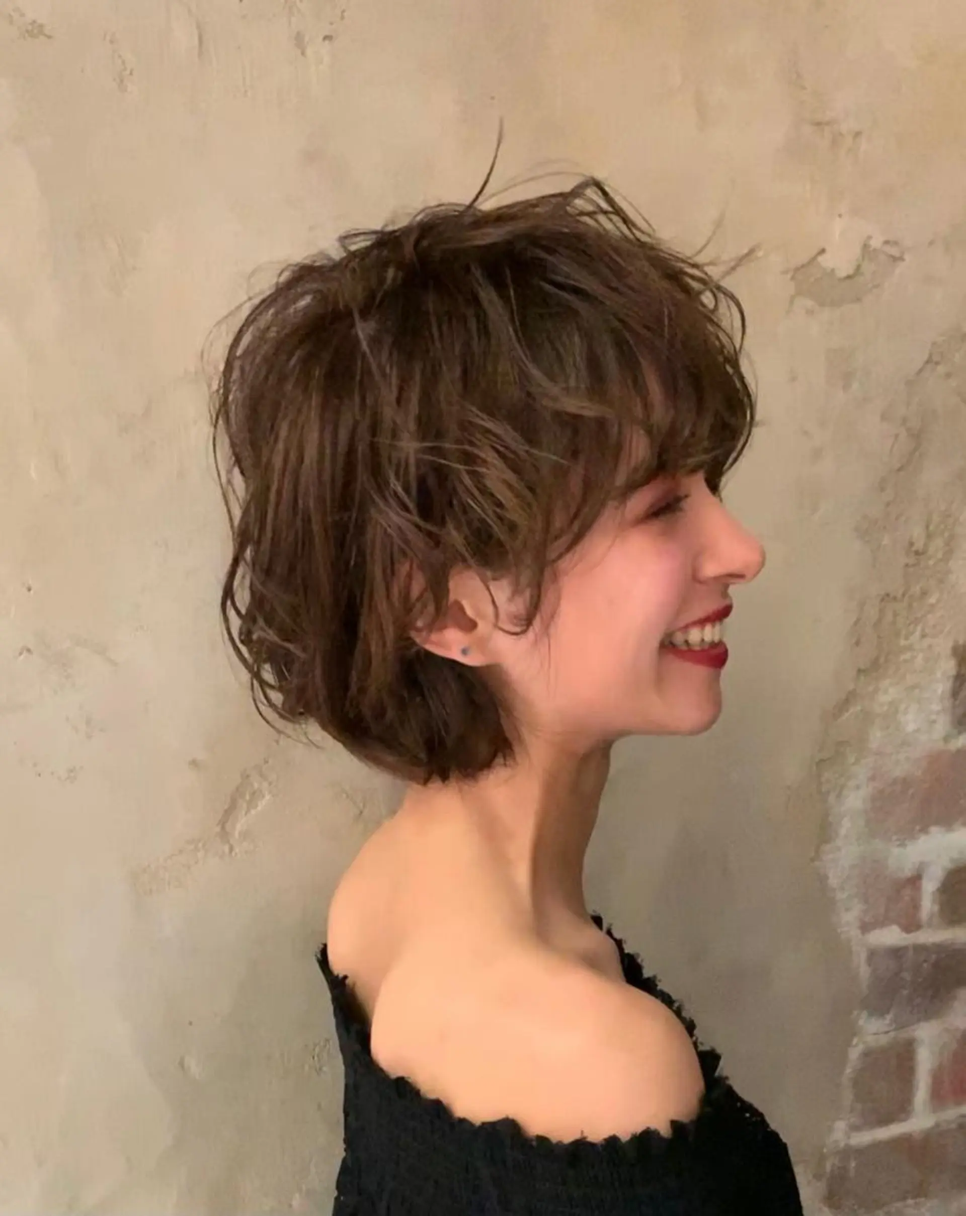 ショート パーマ エイミーバイアフロート所属・Kasuga Sayuriのヘアスタイル