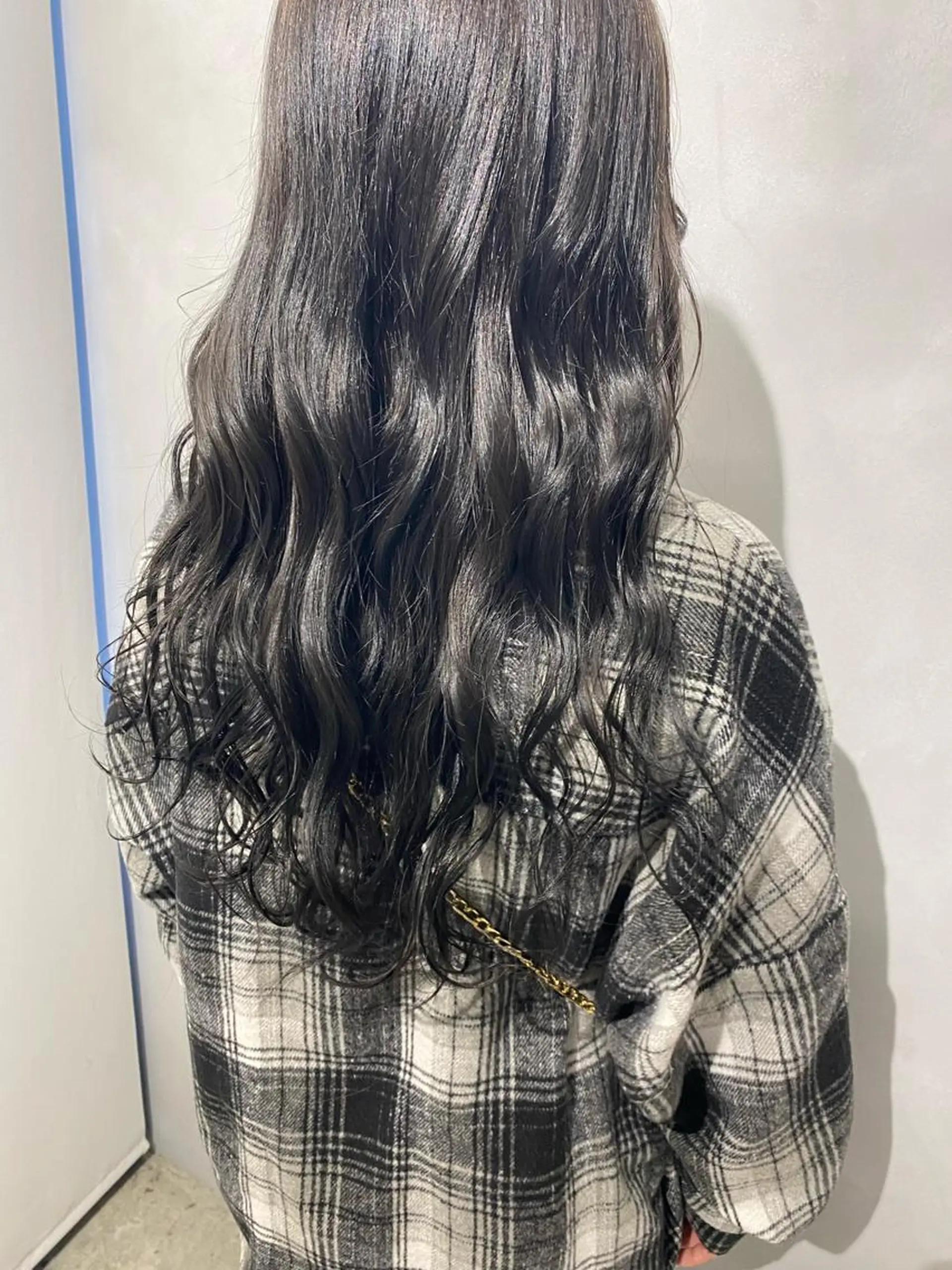 セミロング カラー 髪質改善/縮毛矯正 レイヤー/松川匠のヘアスタイル