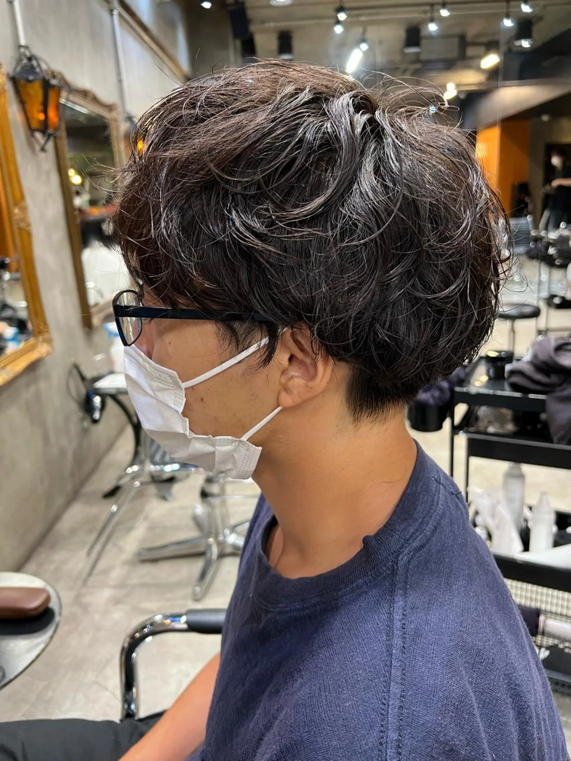 パーマ メンズ カット パーマ トリートメント GO TODAY 原宿本店所属・🎁曲がる縮毛矯正 /DAIKIのヘアスタイル