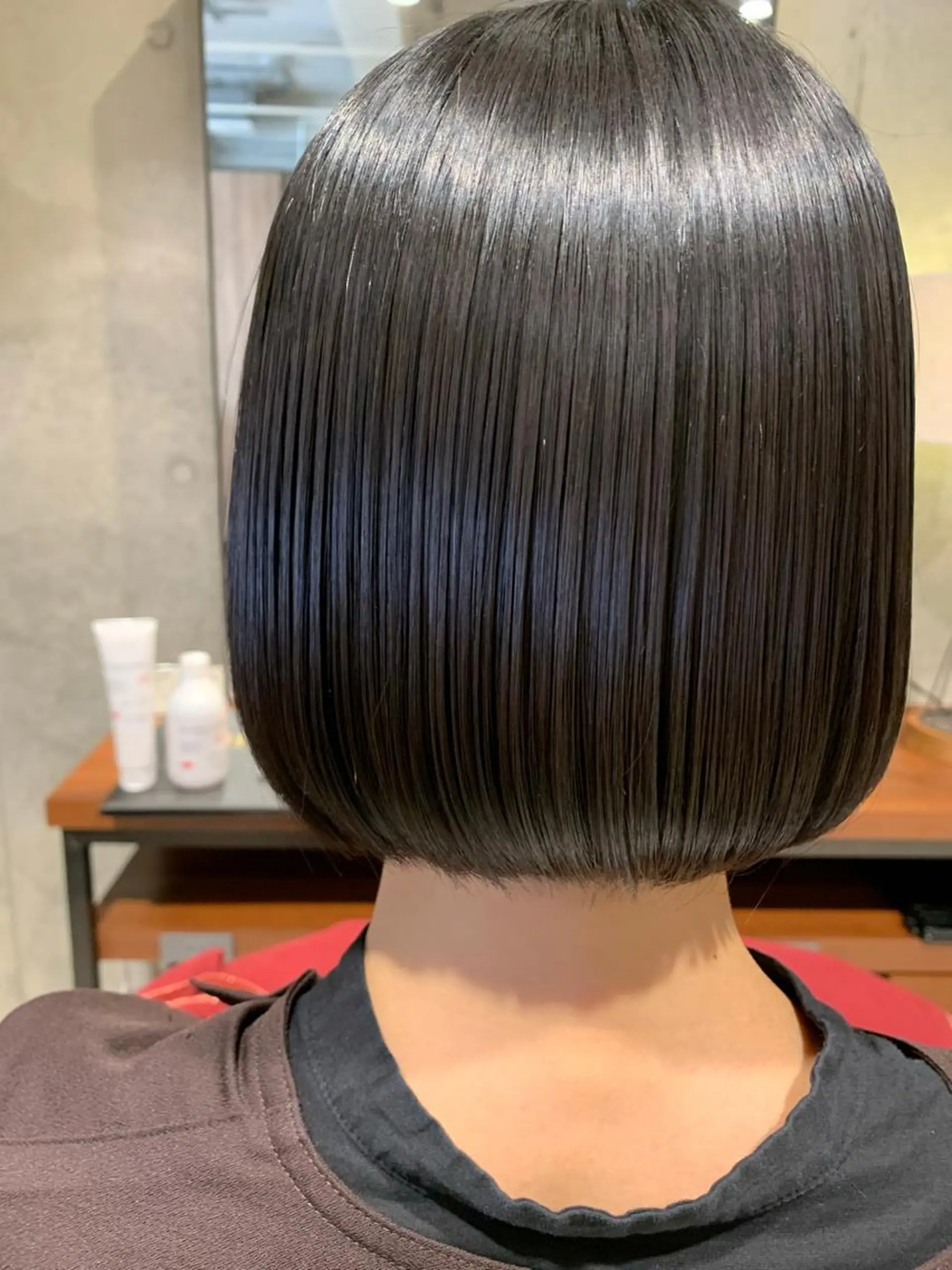 ミディアム ボブ Produce with SALON VILLAGE所属・メッシュパーマ職人/ 窪田 優也/ツイスパのヘアスタイル