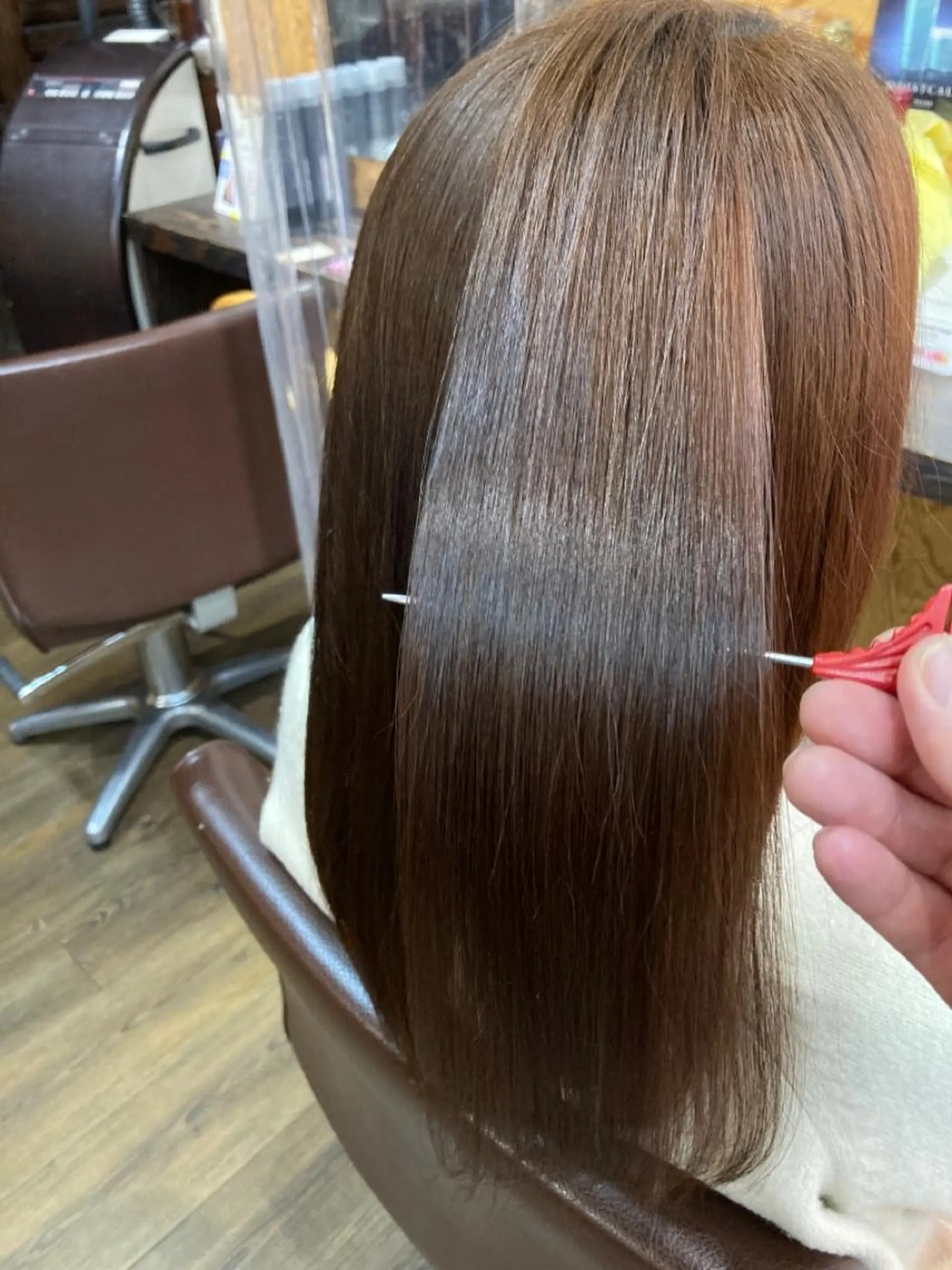 セミロング 縮毛矯正 カット 縮毛矯正 トリートメント ✨U-topia渡邉 大樹【公認資格有】✨のヘアスタイル