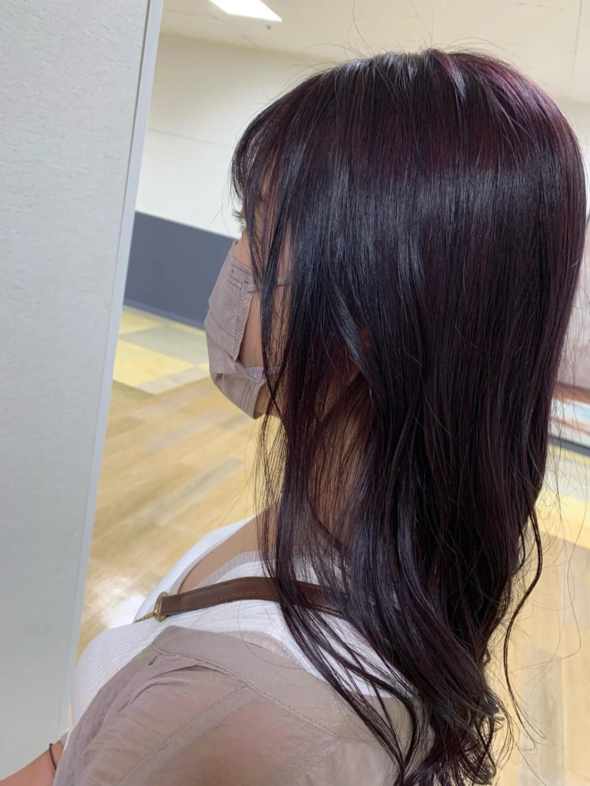 ロング カラー ラベンダーカラー 高橋友里亜 /フリーランスのヘアスタイル