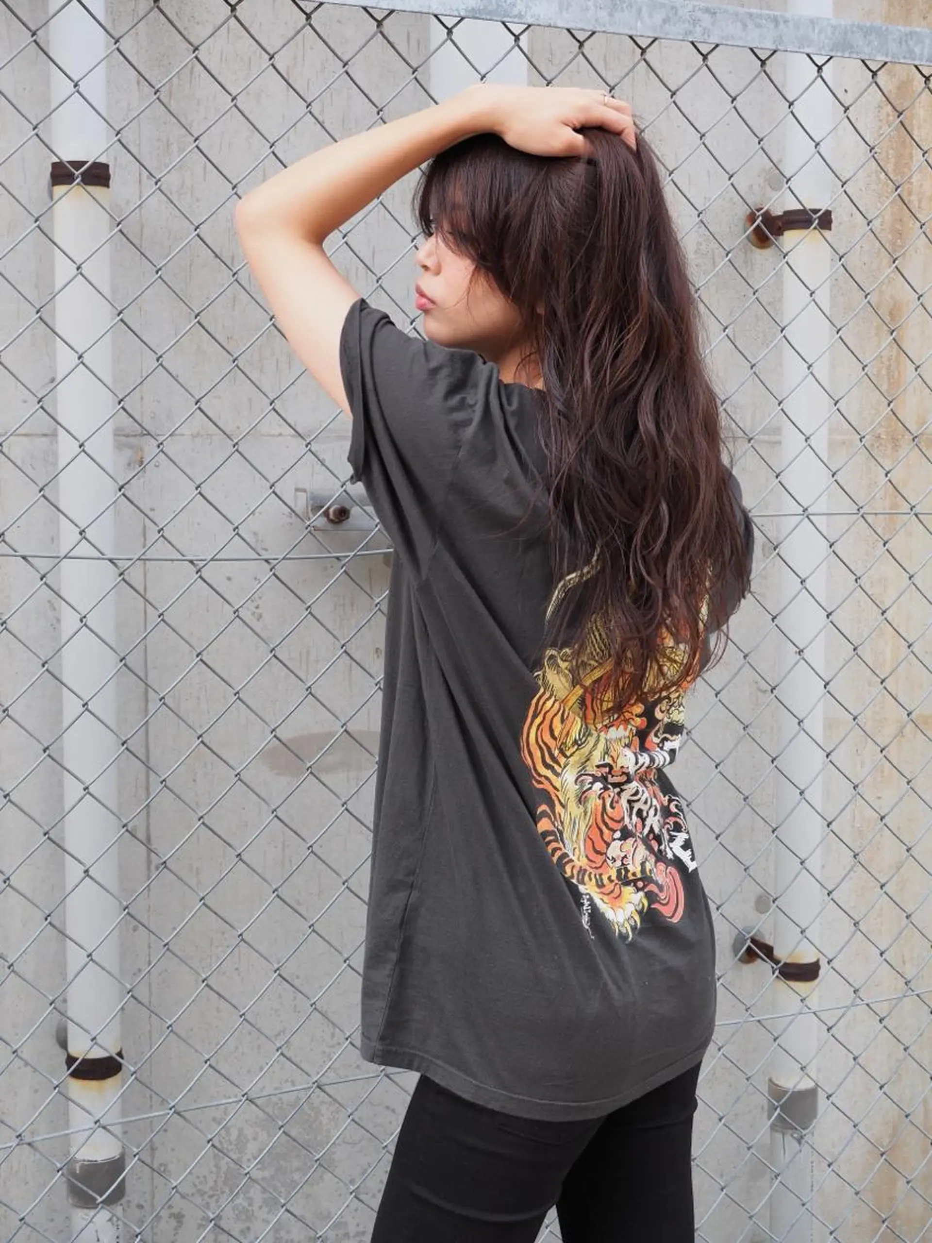 セミロング カラー トリートメント 髪質改善/イルミナ/ 城崎のヘアスタイル