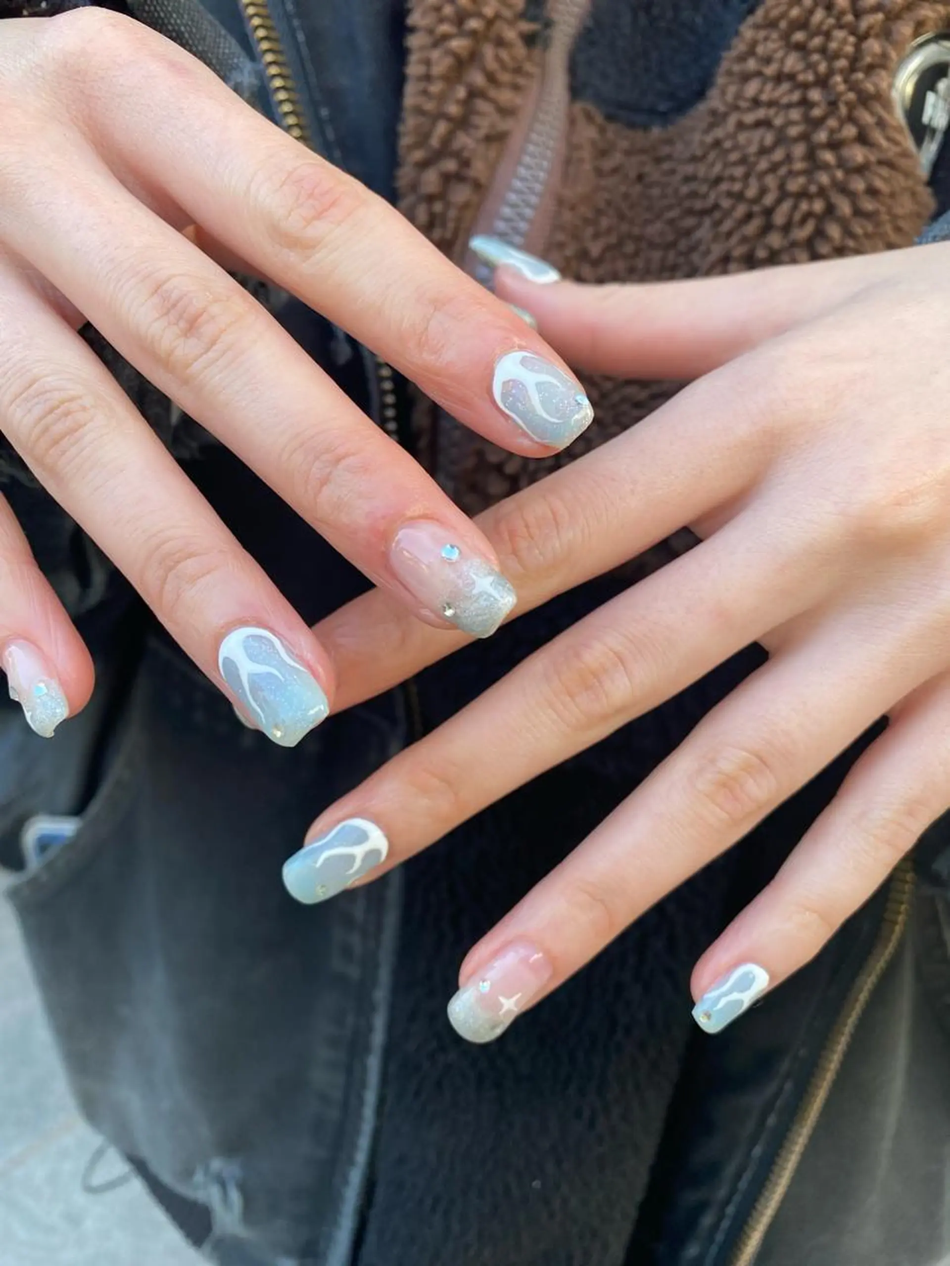 ネイル グラデーション 個性派／中韓ネイル SAKURAのネイルデザイン