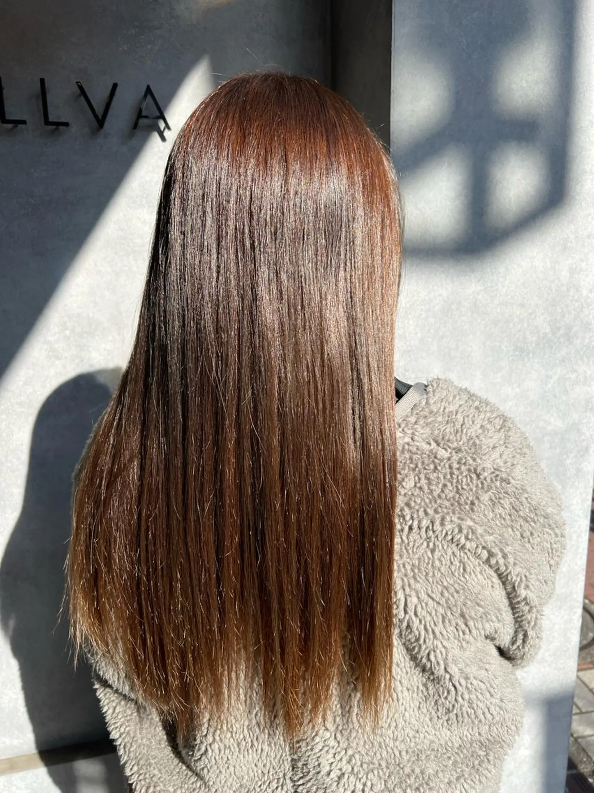 ロング カラー N°jillva 𝑘𝑎𝑟𝑖𝑛のヘアスタイル