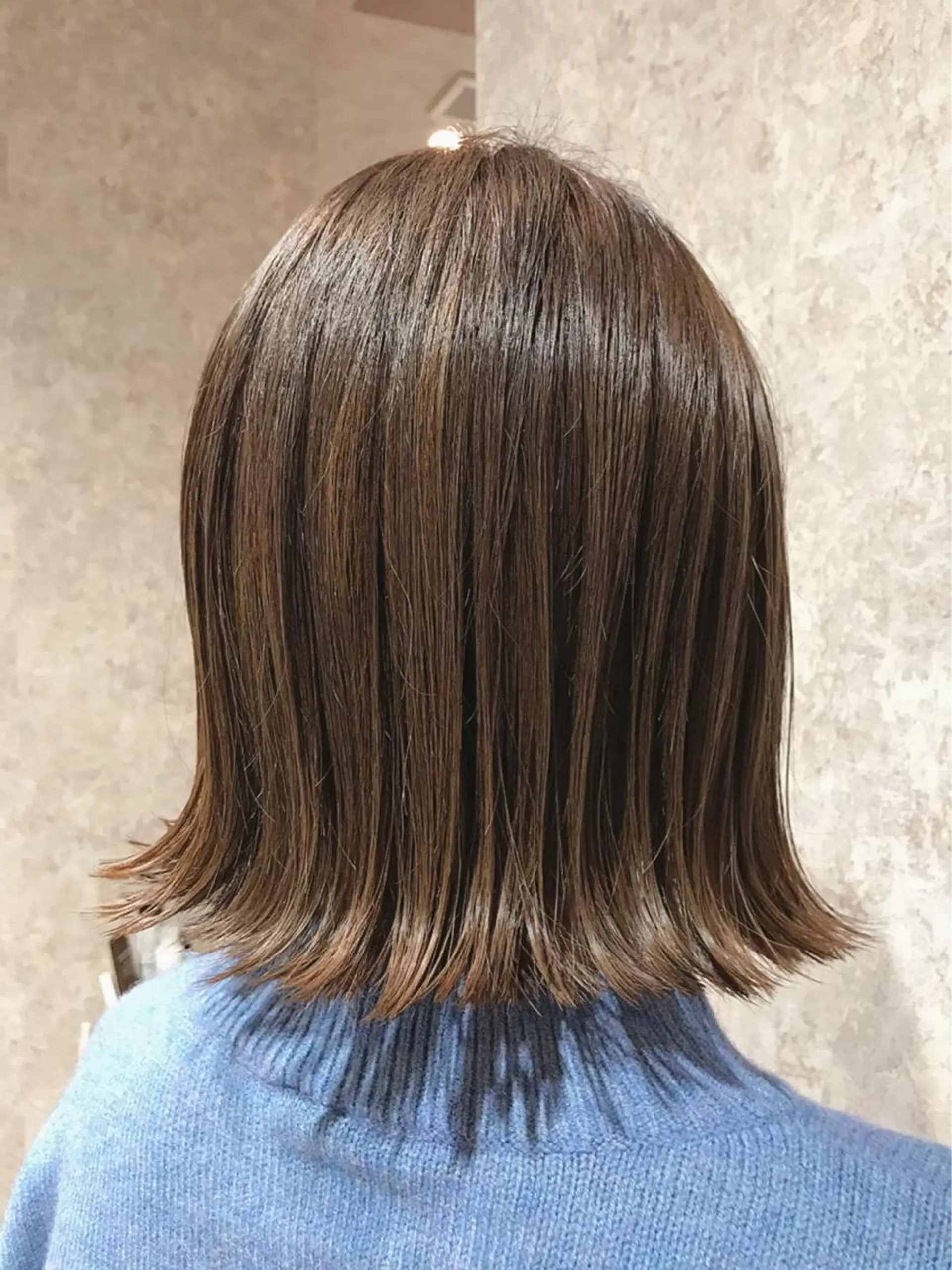 ミディアム カラー アッシュ ベージュカラー ヘアカラー 🫟Blanco🫟 Color&Careのヘアスタイル