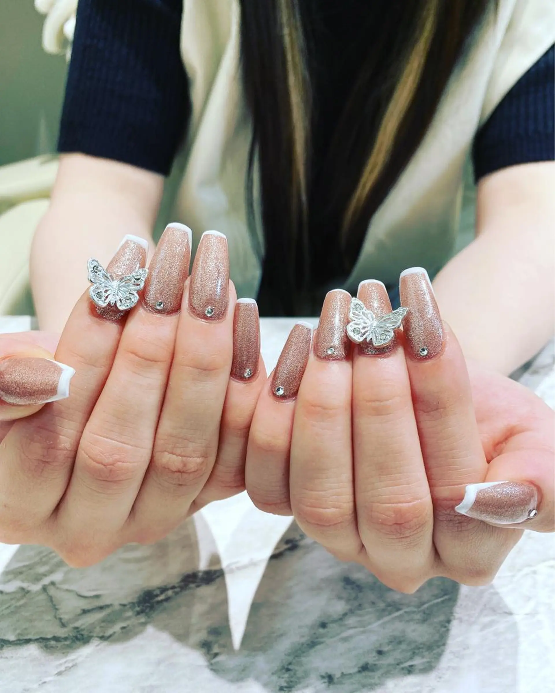 ネイル ハンドネイル フットネイル ハンドケア nail salon  AlgeTy所属・✴︎:.｡. MAKI.｡.:✴︎のネイルデザイン