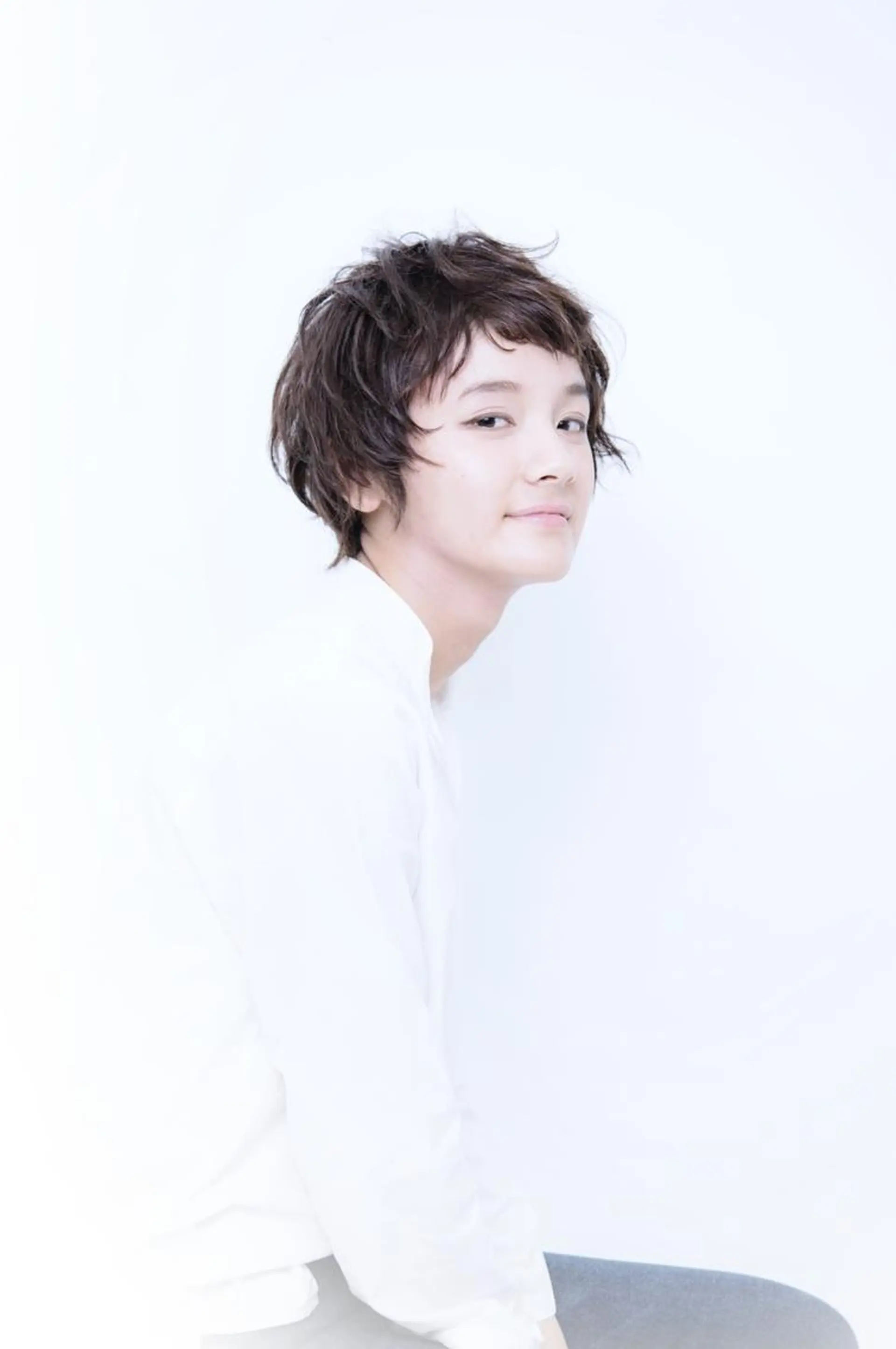 ショート レイヤーカット ショートヘア 木下 拓海のヘアスタイル