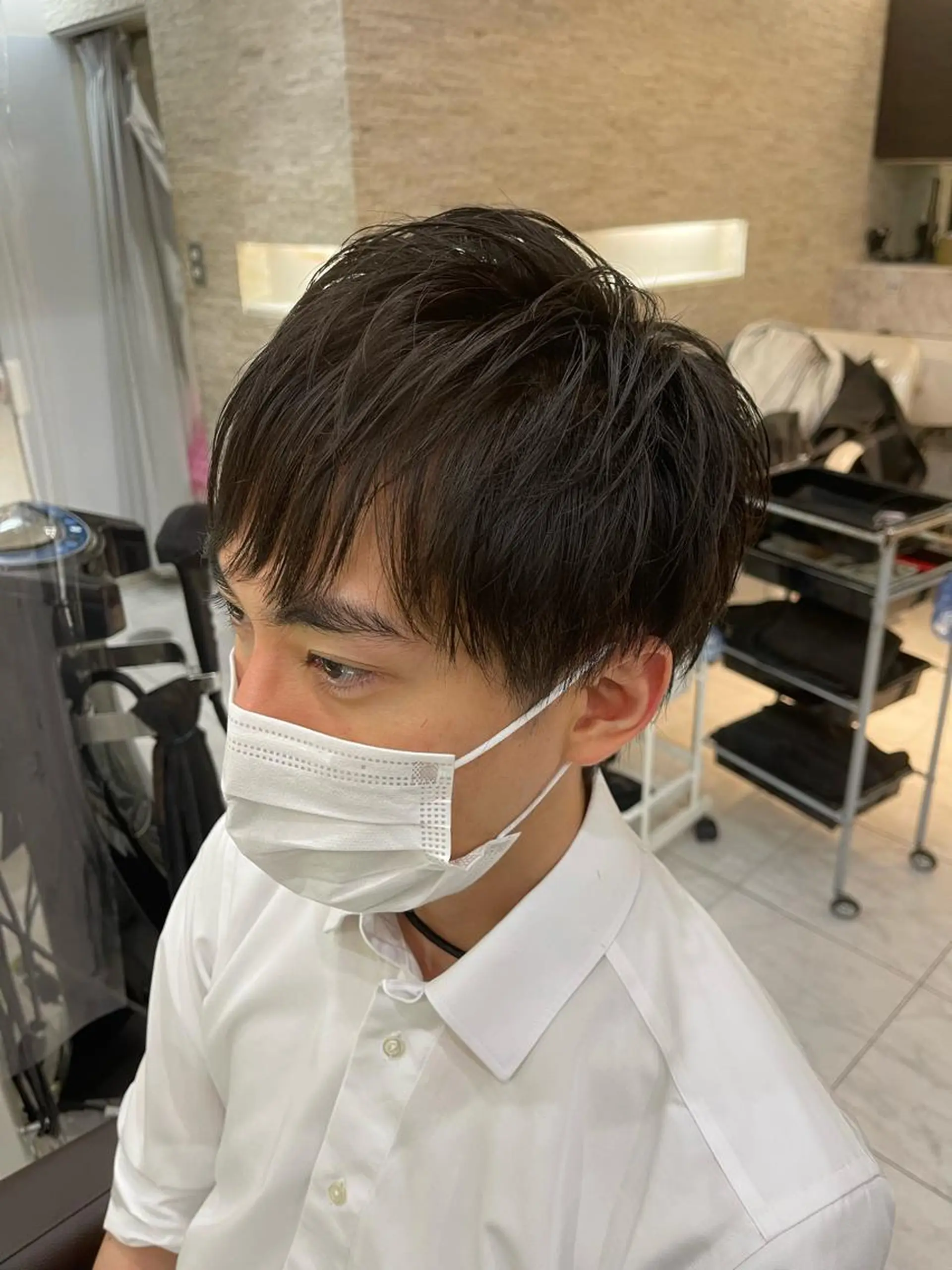 ショート ショートヘア ❄️メンズカット 落合諒❄️のヘアスタイル