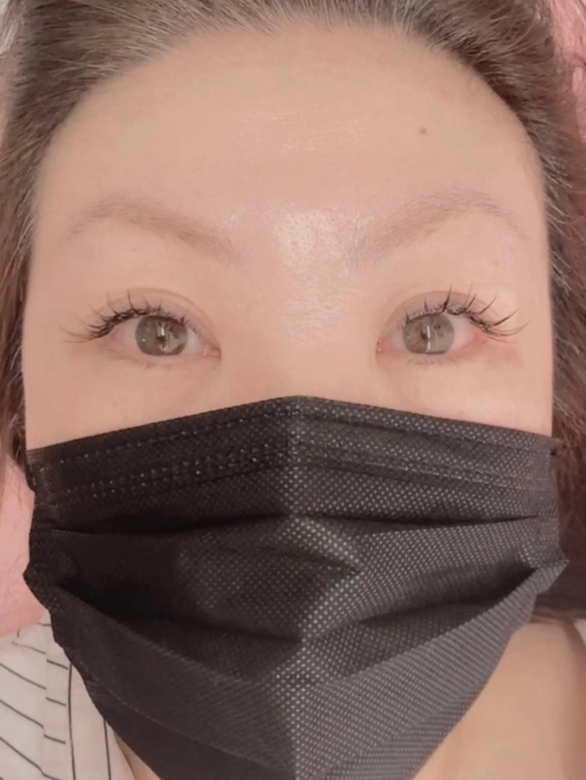 マツエク・マツパ 束感まつ毛 ナチュラル ワンホンマツエク マツエク ミルミー美容室所属・🦄💒💓齎藤 七海子🦄💒💓のマツエク・マツパデザイン