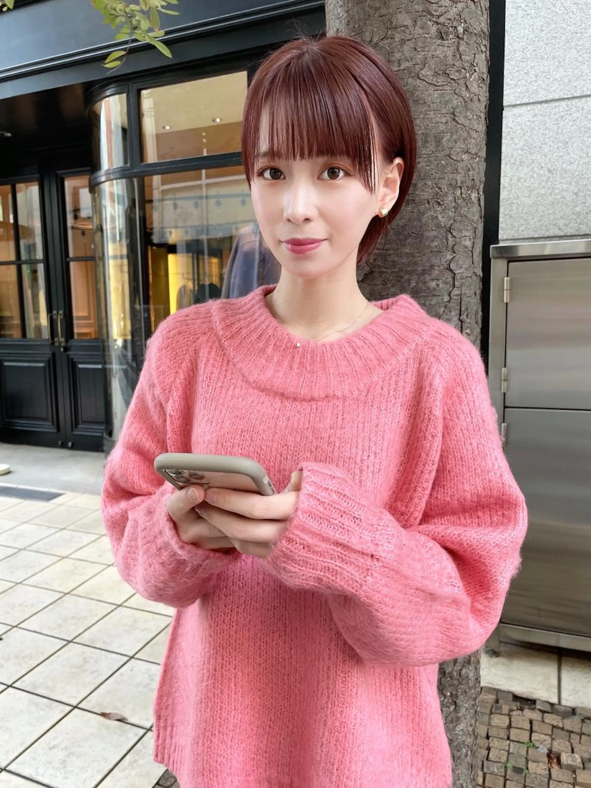 ショート カラー カット ヘアカラー トリートメント 髪質改善will hairdesignのヘアスタイル