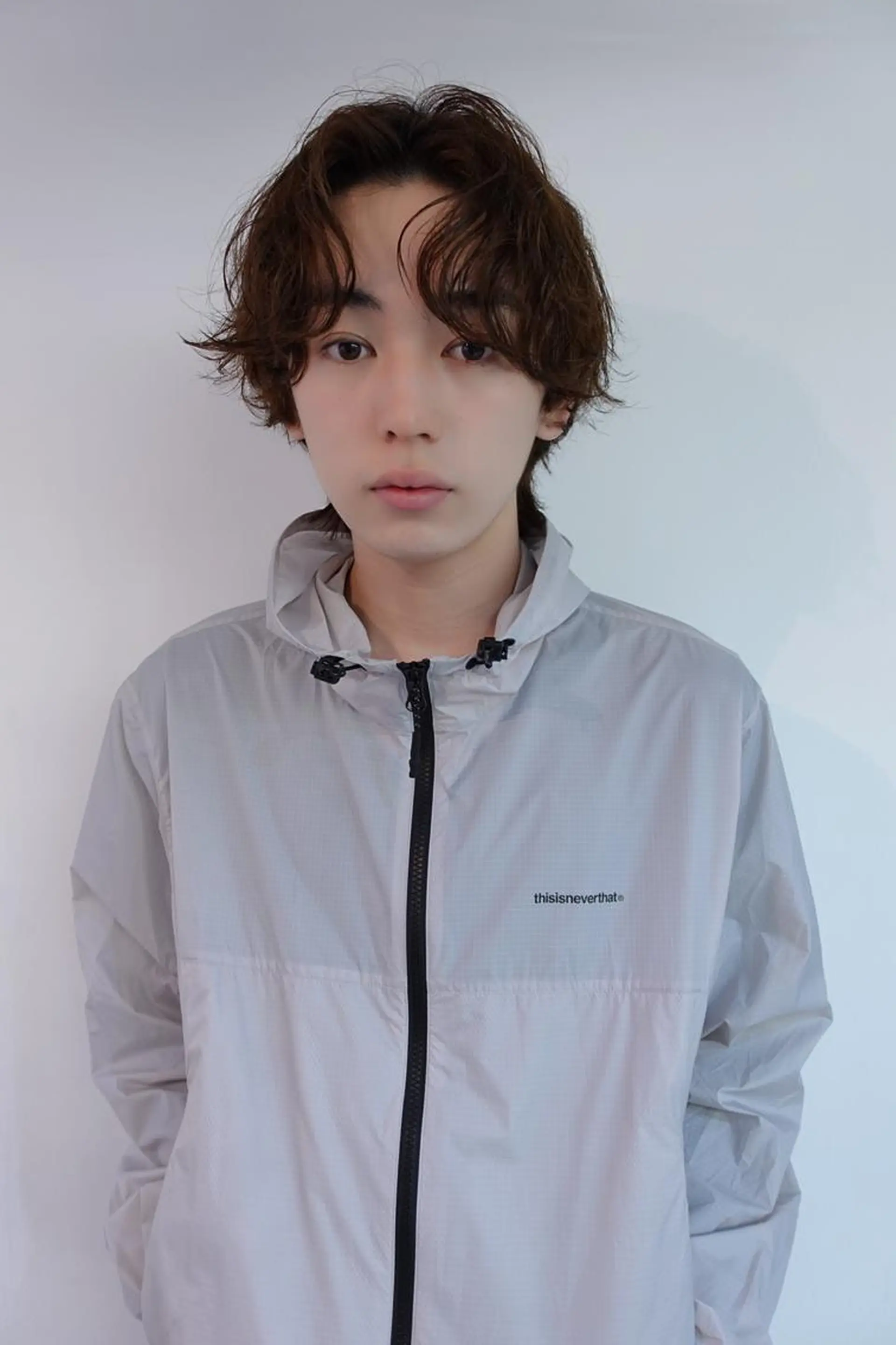 メンズ nelke/レイヤー 立川/ブリーチのヘアスタイル