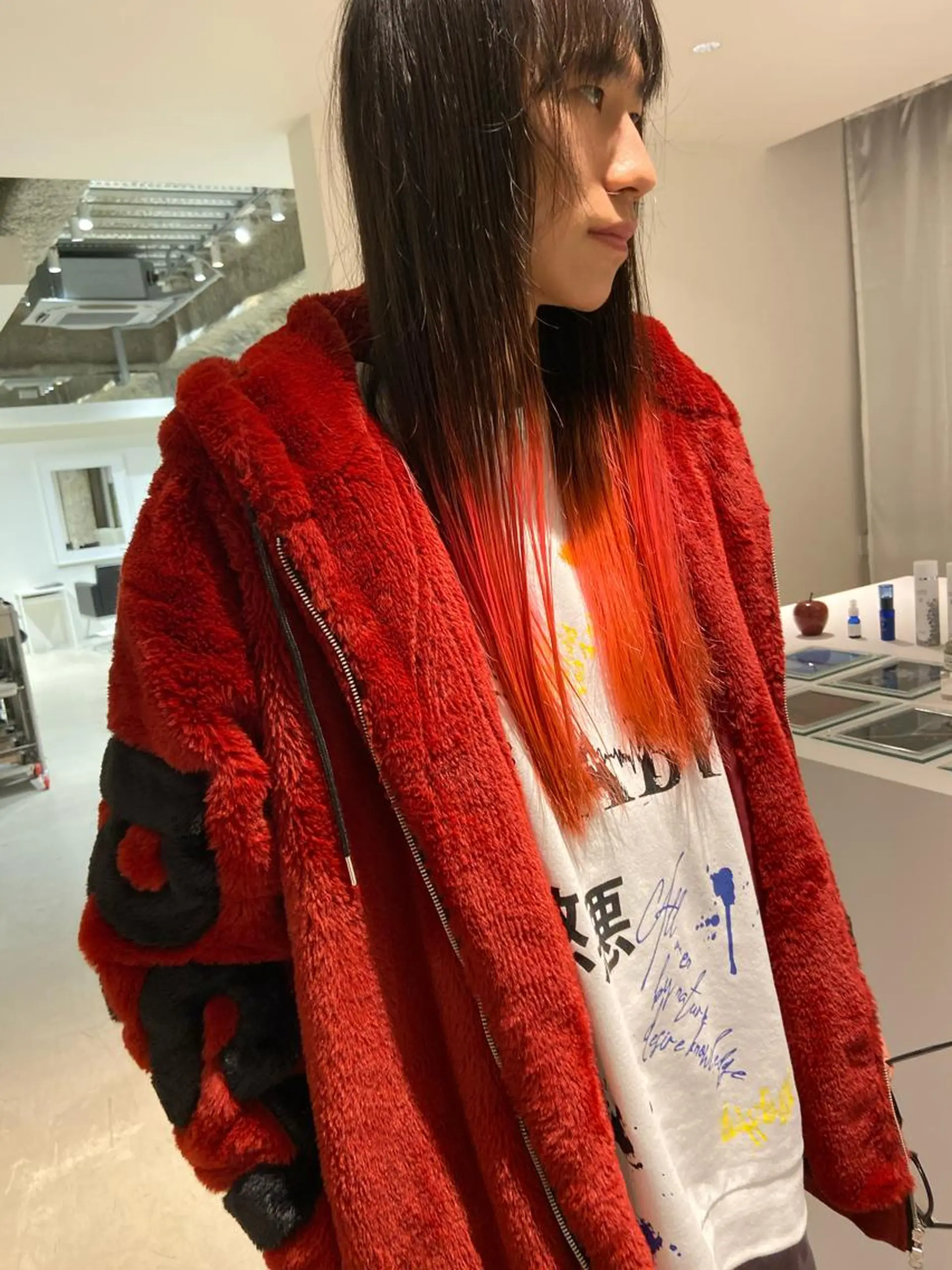 ミディアム カラー STAN WOOD所属・似合わせcut 🔥yutakaのヘアスタイル