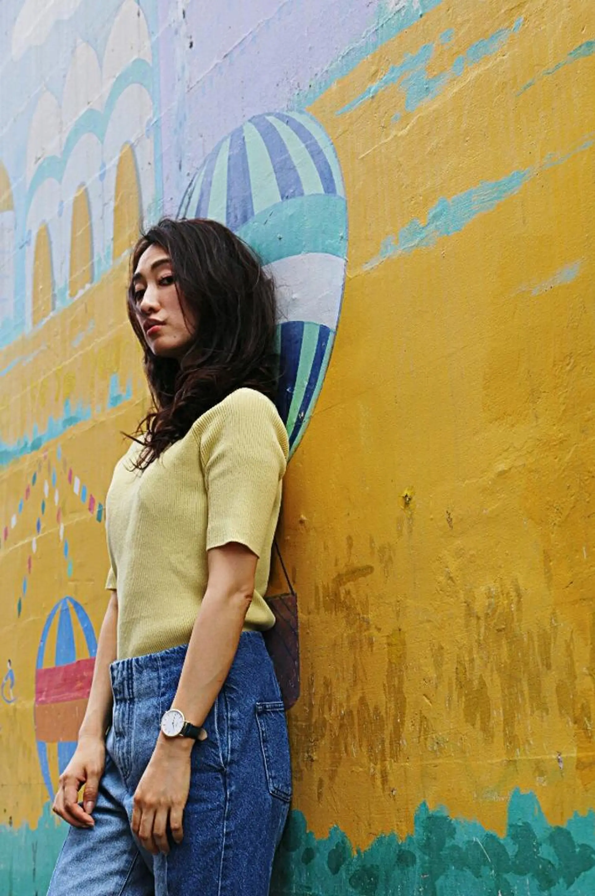 セミロング パーマ カラー セミロングパーマ アディクシーカラー イルミナカラー デジタルパーマ LAMP HAIR  ランプヘアー所属・徳永 博志のヘアスタイル