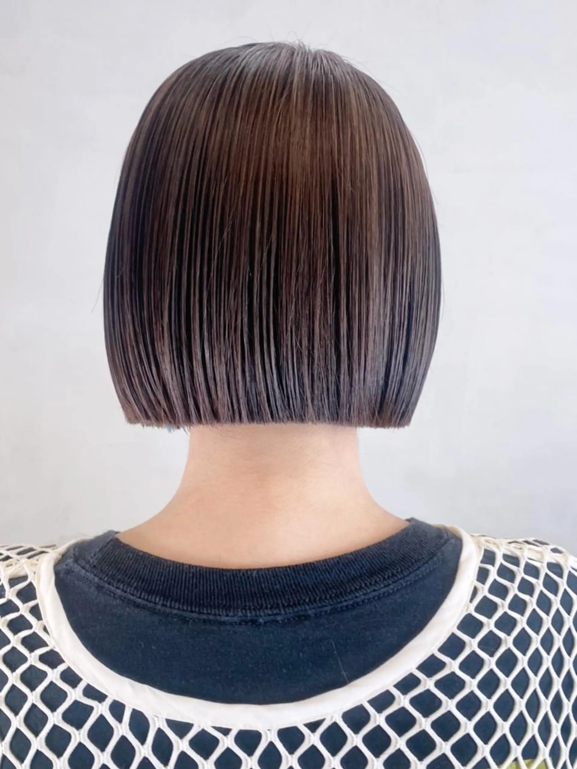 ミディアム カラー ブラウンカラー ボブ ITbyALBUM 浦和店のヘアスタイル