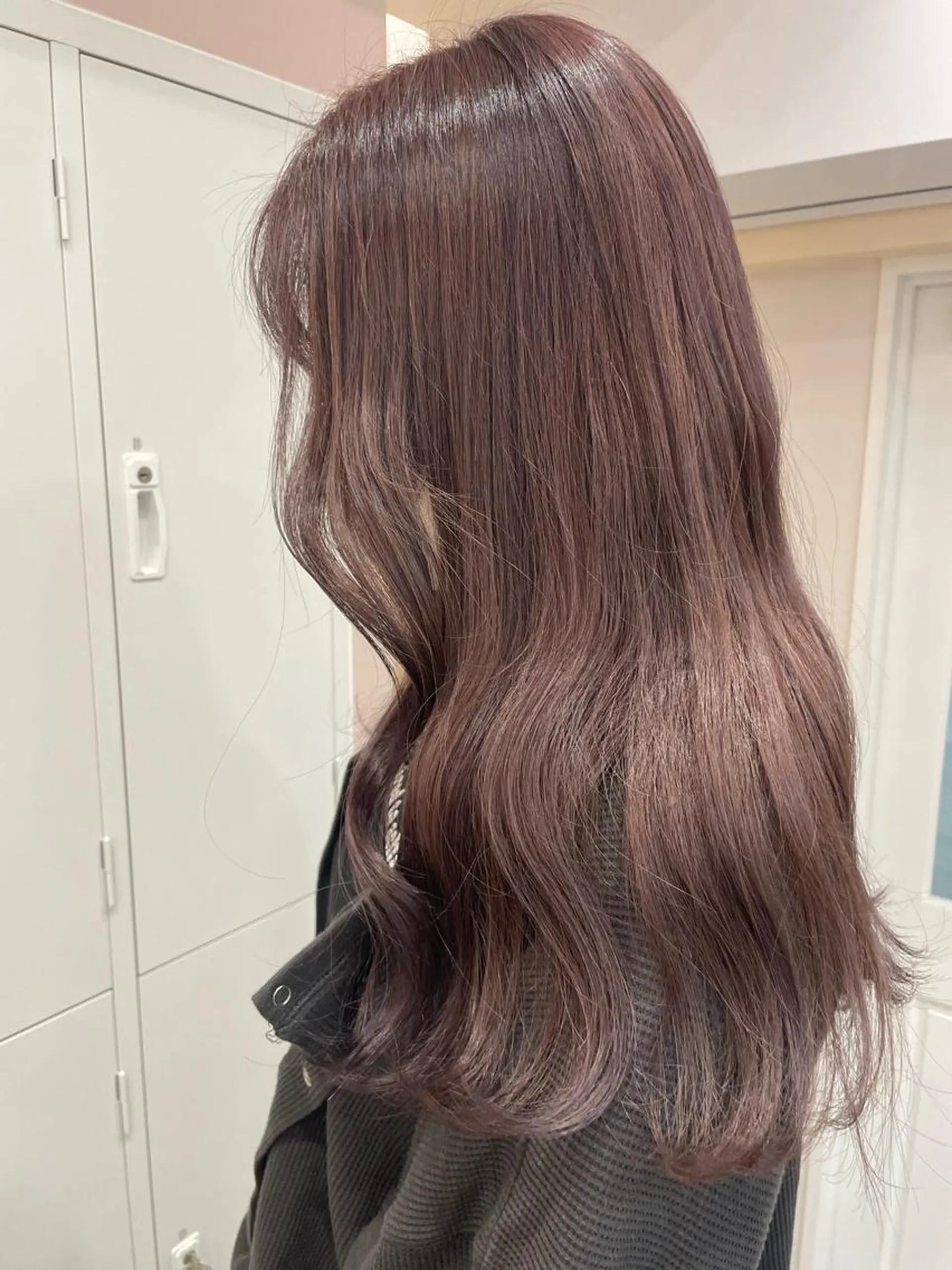 ロング ヘアカラー トリートメント ヘッドスパ マホ/日吉/髪質改善 /レイヤー/ガーリーのヘアスタイル