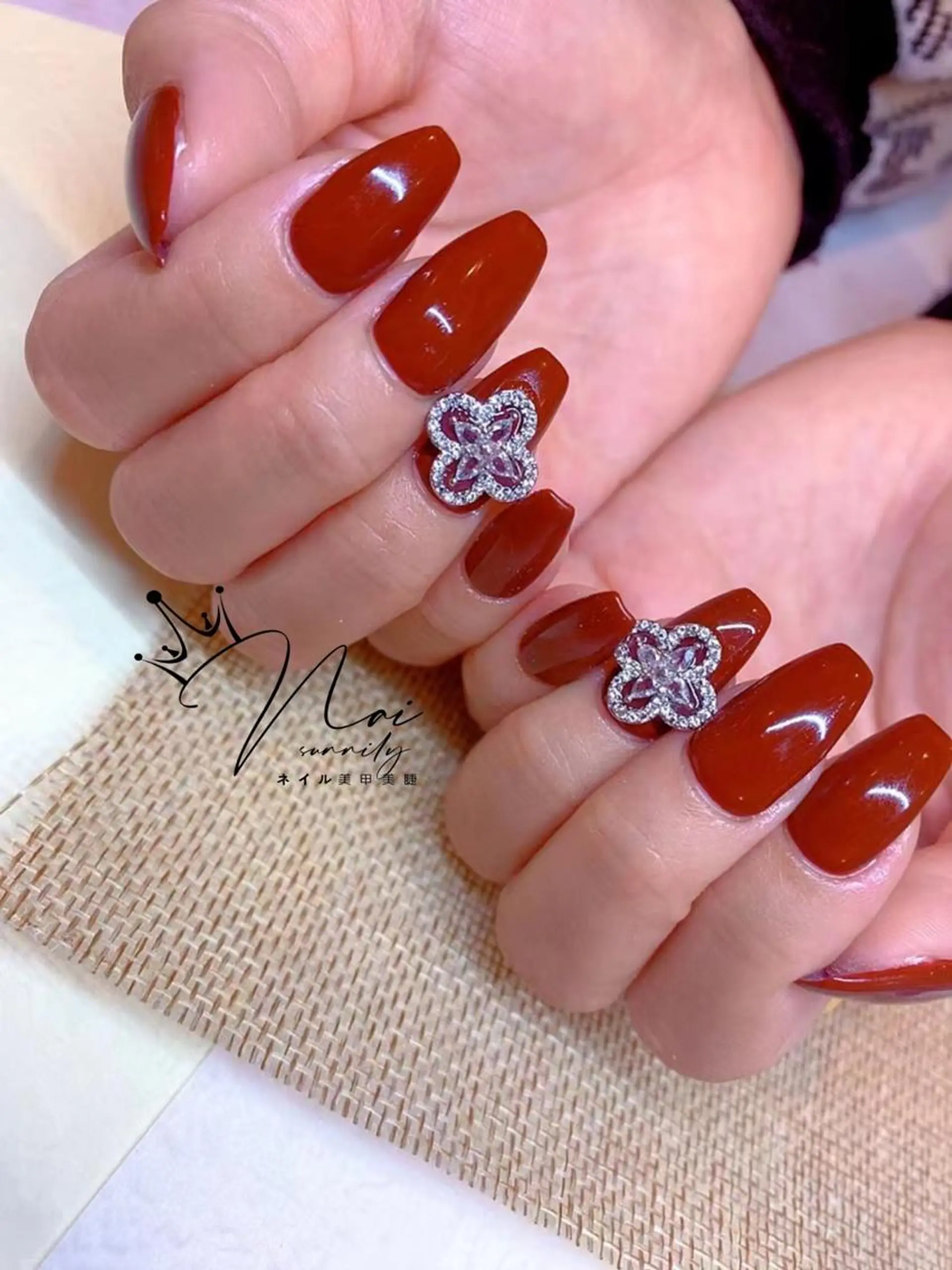 ネイル 長さ出し 長さだし専門店 M2　rikaのネイルデザイン