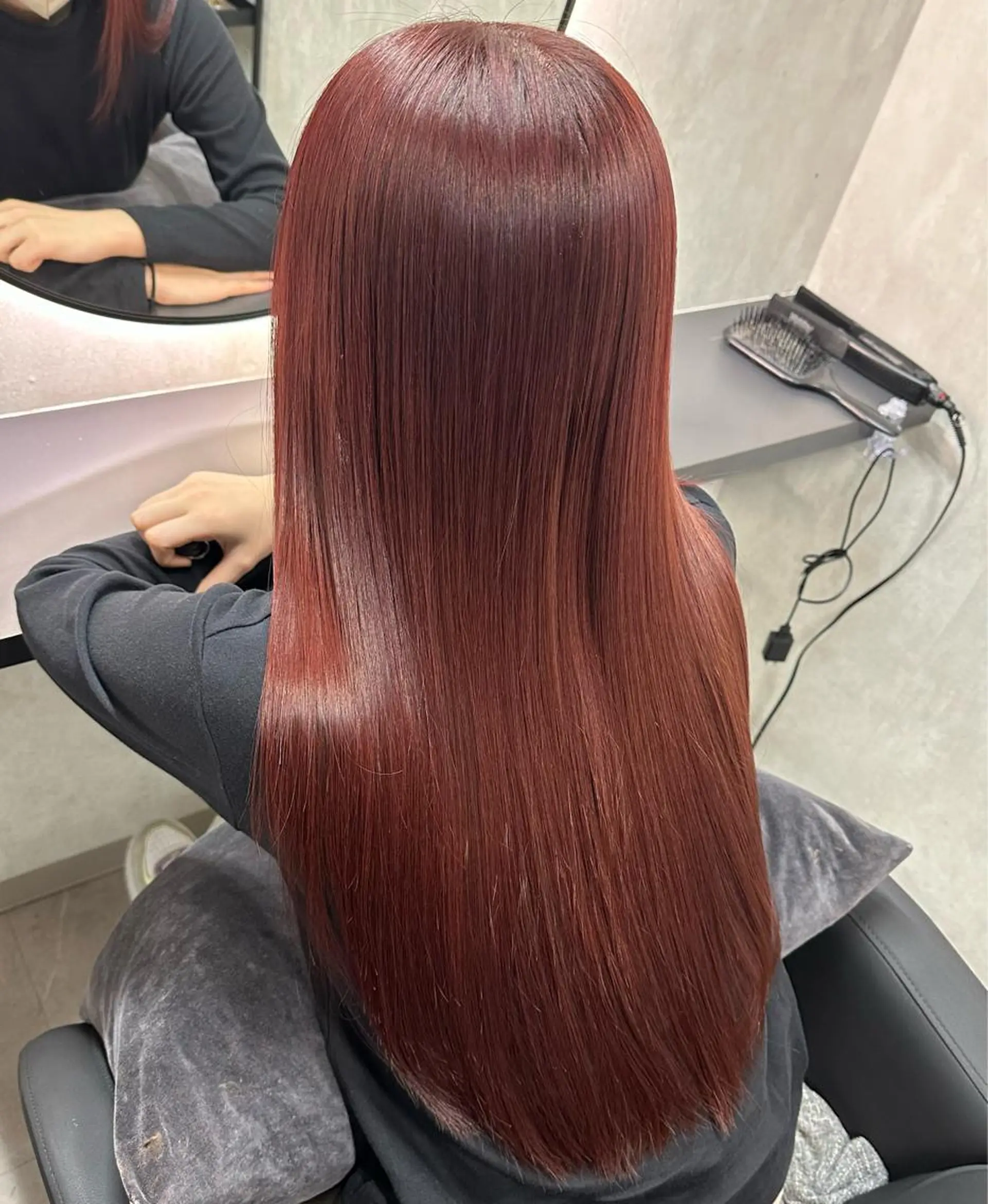 カラー ヘアカラー トリートメント XYZ所属・縮毛矯正/髪質改善 韓国風/MIKIYAのヘアスタイル