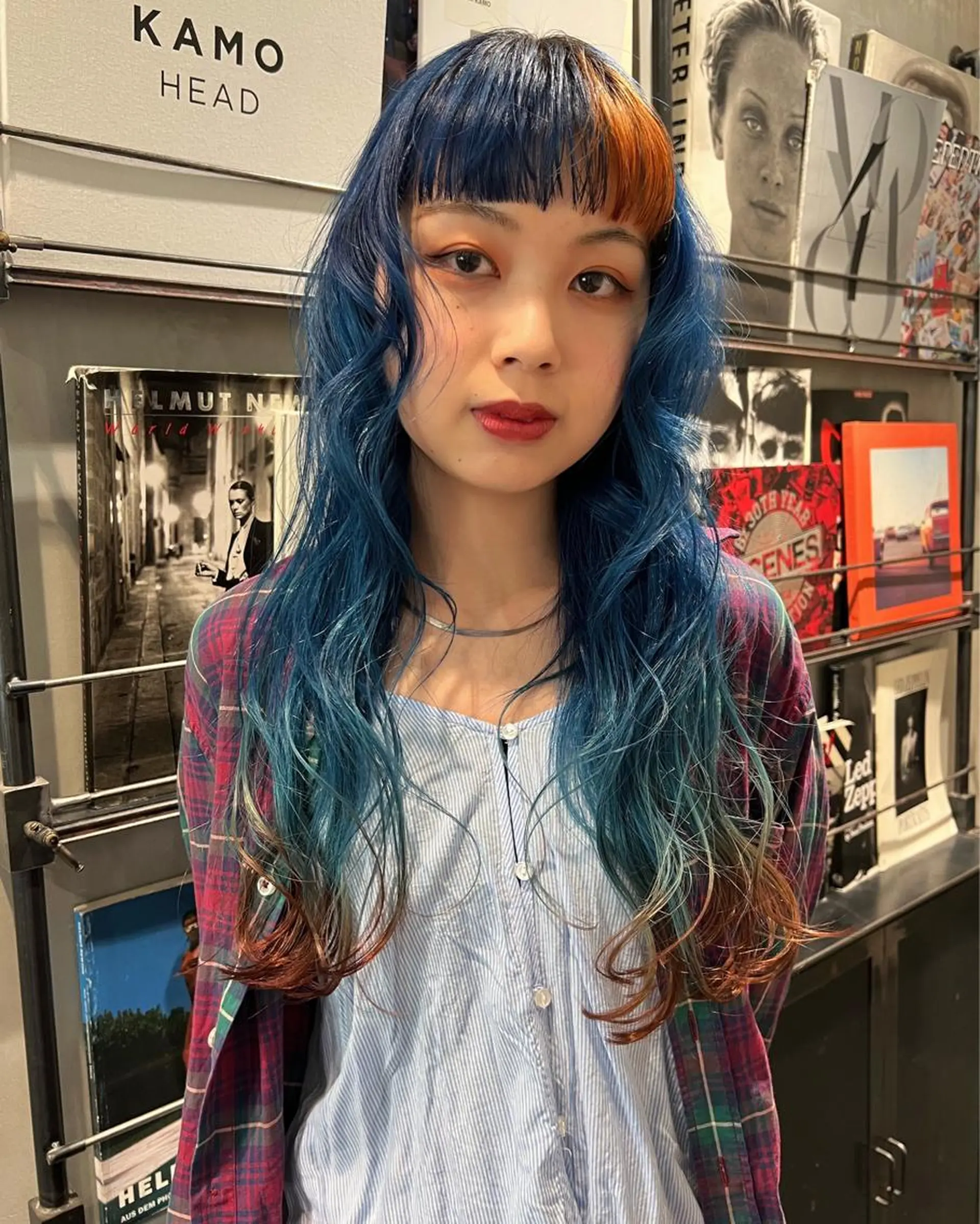 ロング カラー ヘアカラー トリートメント アンニュイヘア🪽 ayumiのヘアスタイル